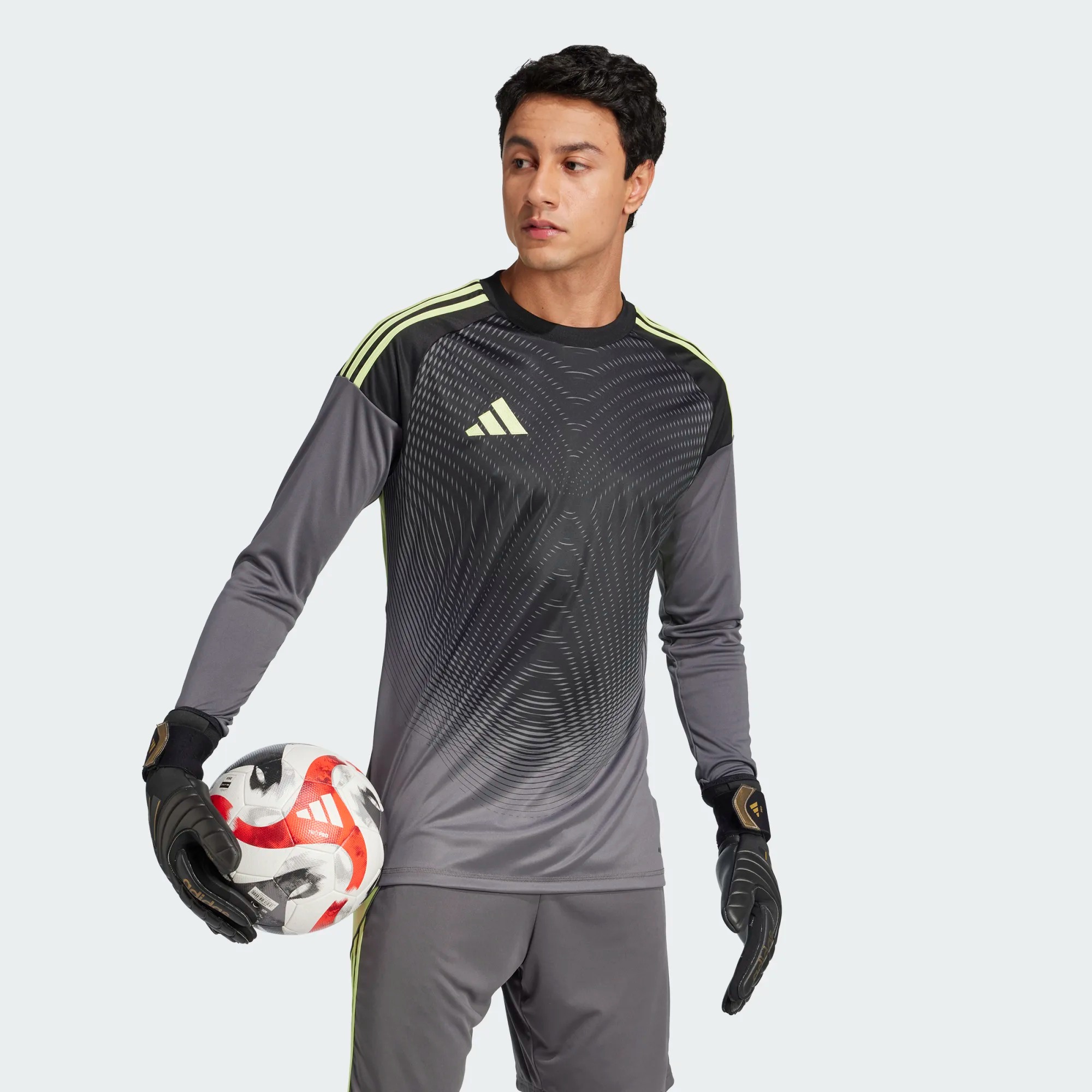 ADIDAS TIRO25 COMPETITION GK JERSEY LS GREY FIVE ADIDAS TIRO25 COMPETITION GK JERSEY LS GREY FIVE