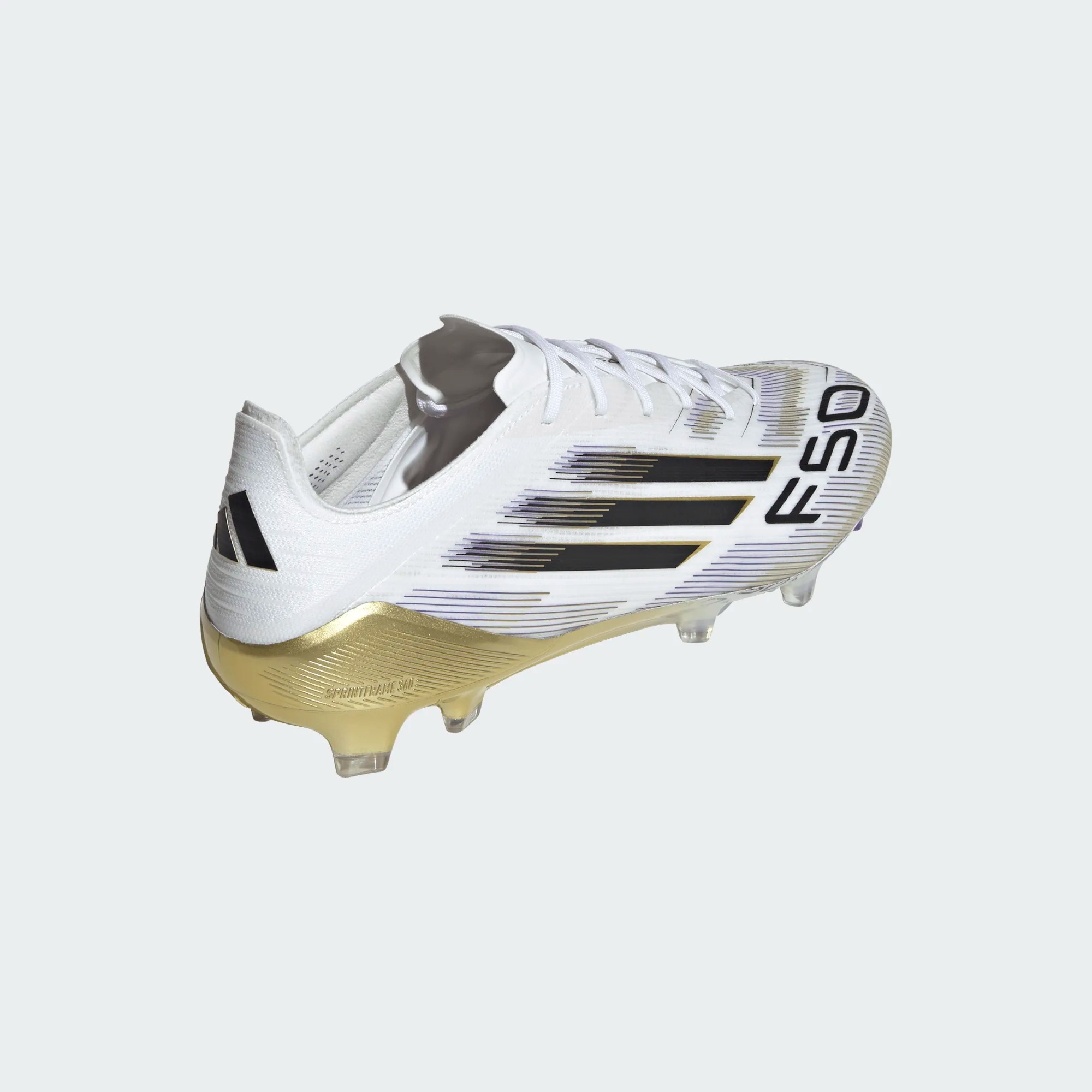 ADIDAS F50 ELITE FG WHITE/BLACK/GOLD METALLIC ADIDAS F50 ELITE FG WHITE/BLACK/GOLD METALLIC