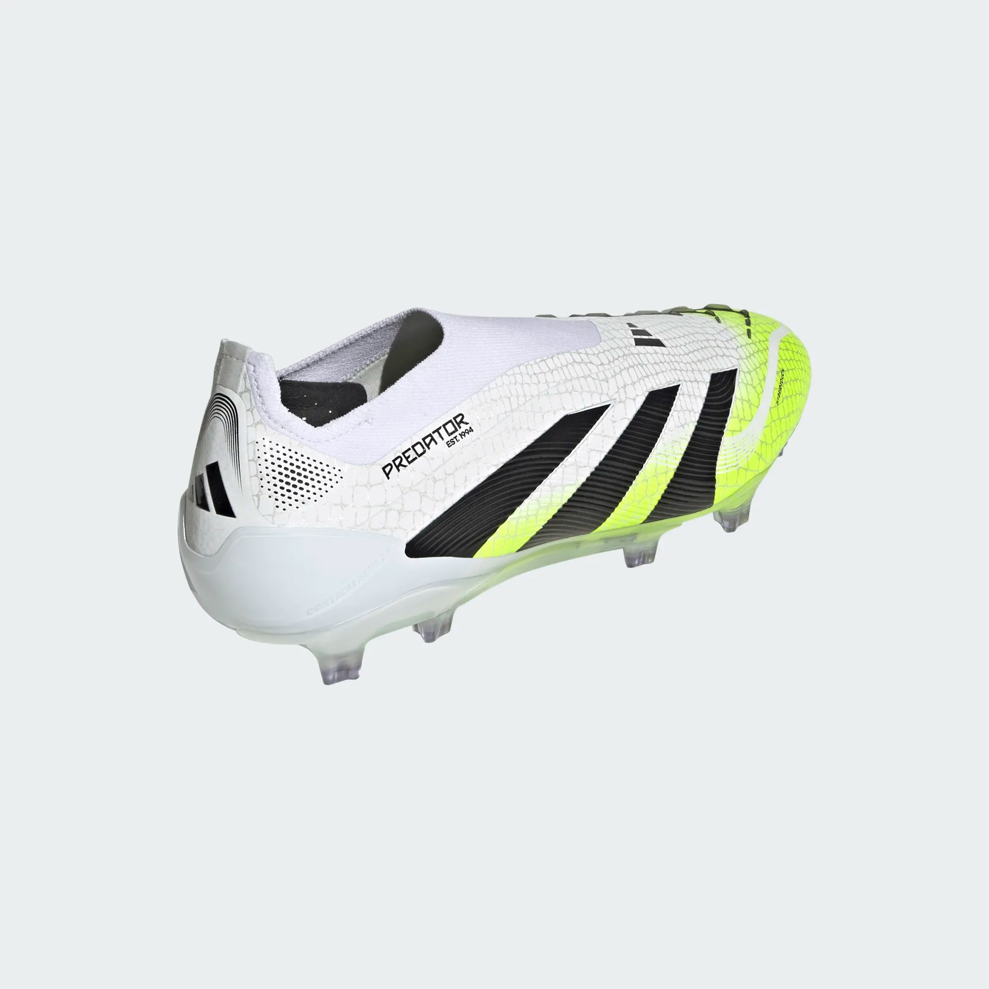 ADIDAS PREDATOR ELITE LL FG WHITE/BLACK/LUCID LEMON ADIDAS PREDATOR ELITE LL FG WHITE/BLACK/LUCID LEMON