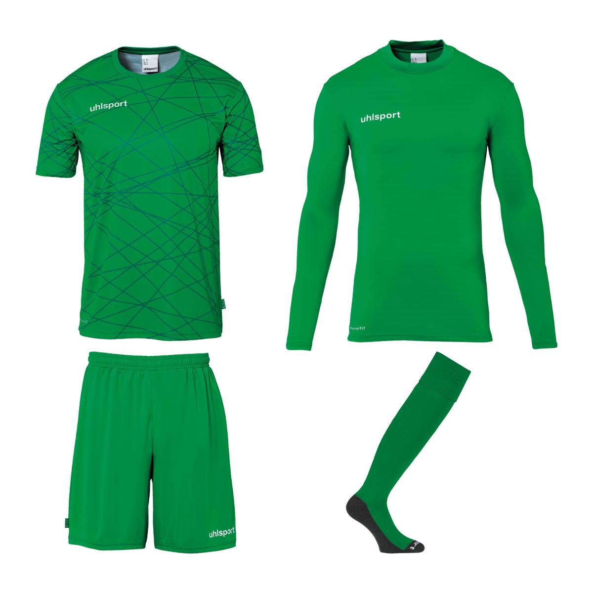 UHLSPORT PREDICTION GOALKEEPER SET GREEN JUNIOR UHLSPORT PREDICTION GOALKEEPER SET GREEN JUNIOR