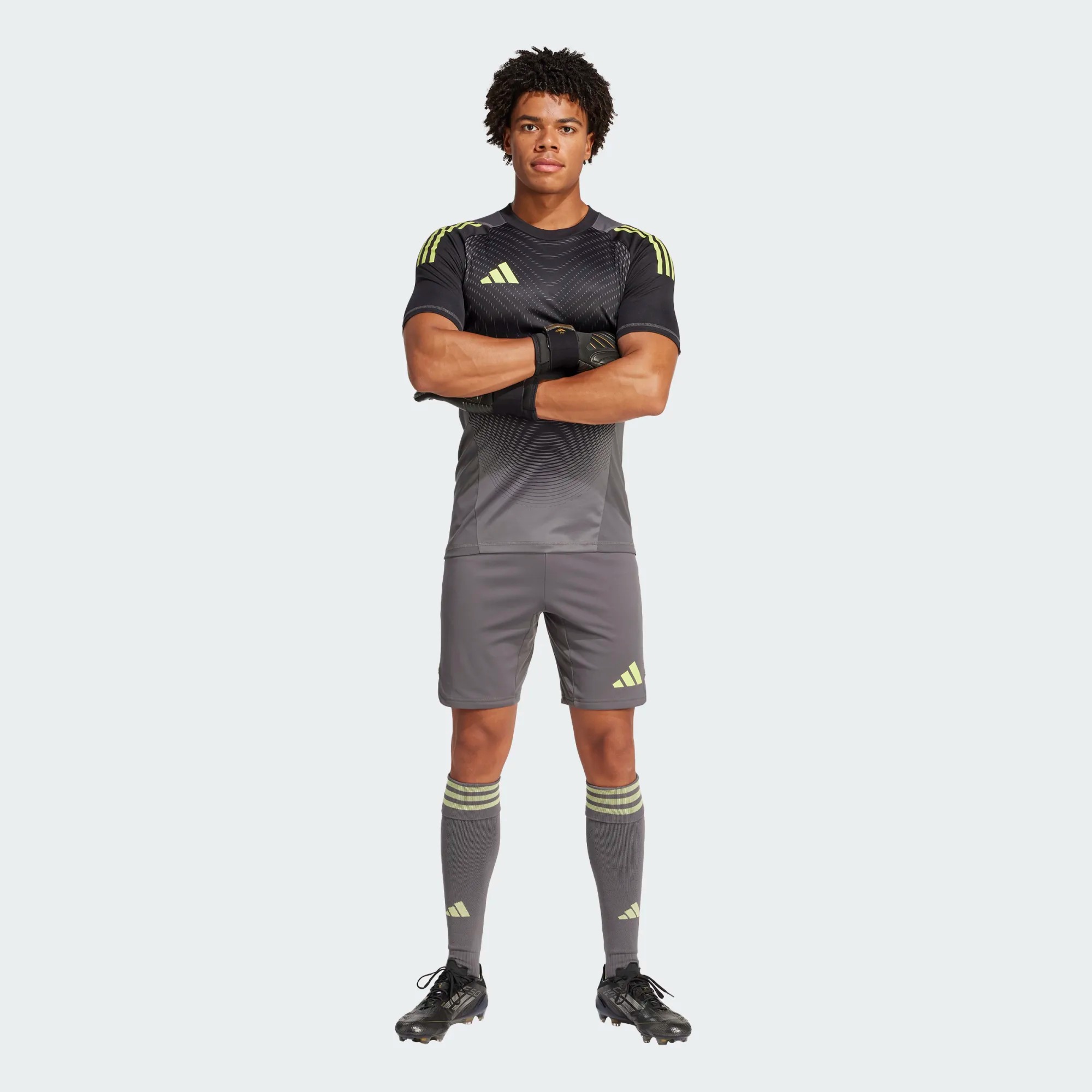 ADIDAS TIRO25 PRO GK SHORT GREY FIVE ADIDAS TIRO25 PRO GK SHORT GREY FIVE