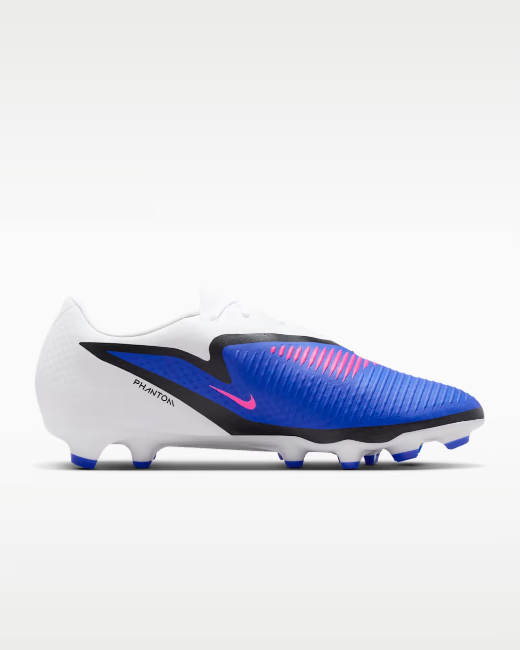 NIKE PHANTOM 6 LOW ACADEMY FG/MG RACER BLUE/PINK