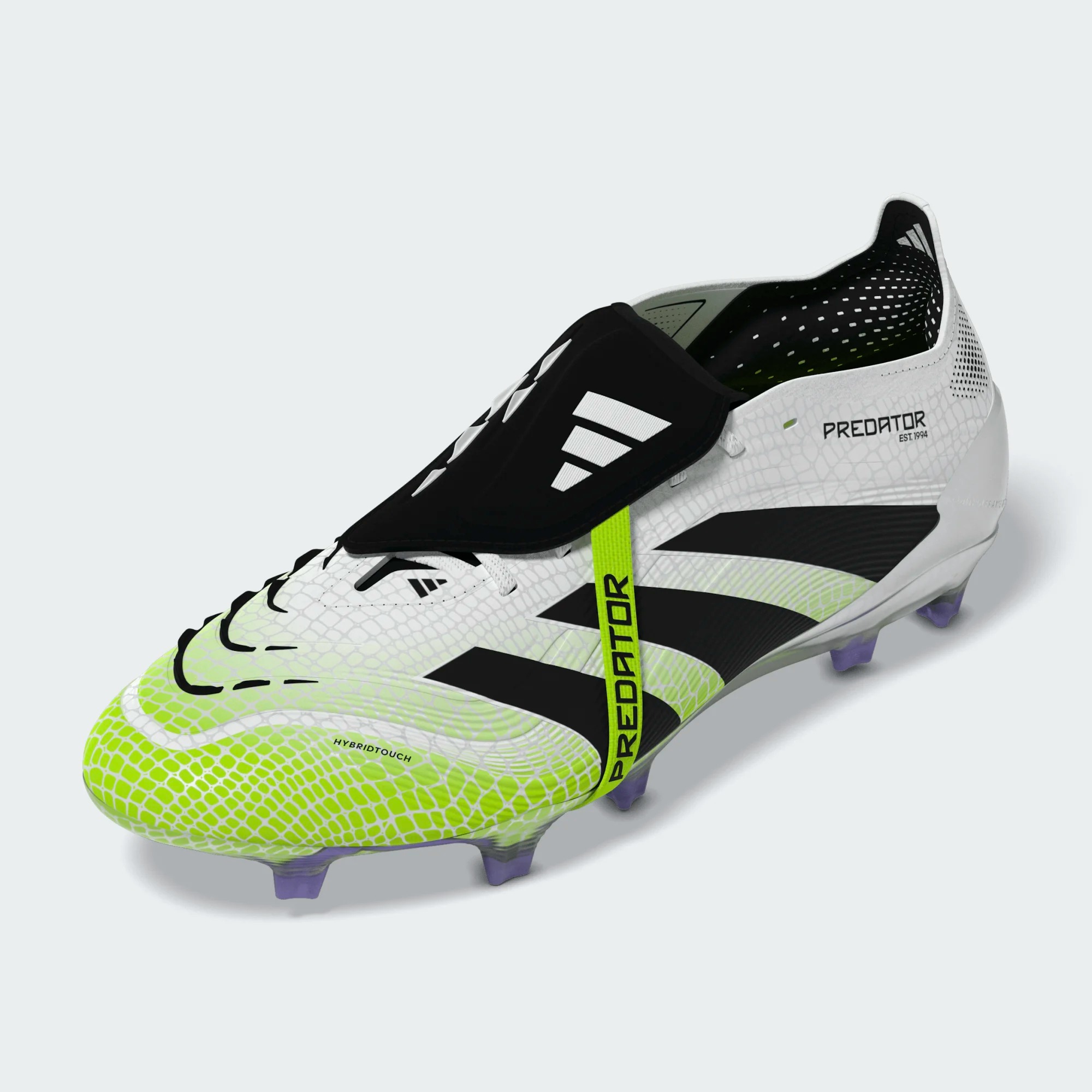 ADIDAS PREDATOR ELITE FT FG WHITE/BLACK/LUCID LEMON