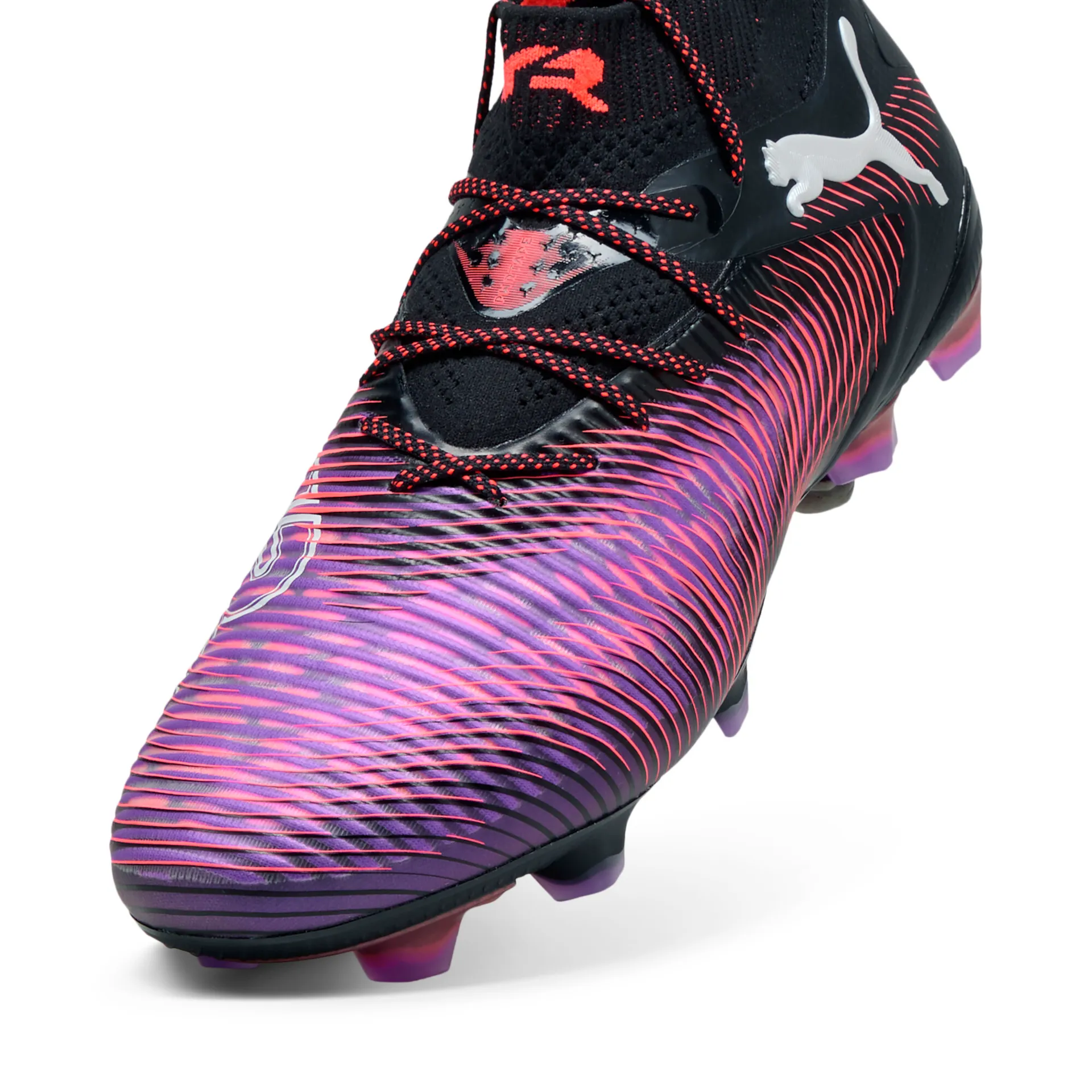 PUMA FUTURE ULTIMATE FG PUMA BLACK-PUMA WHITE-GLOWING RED UK