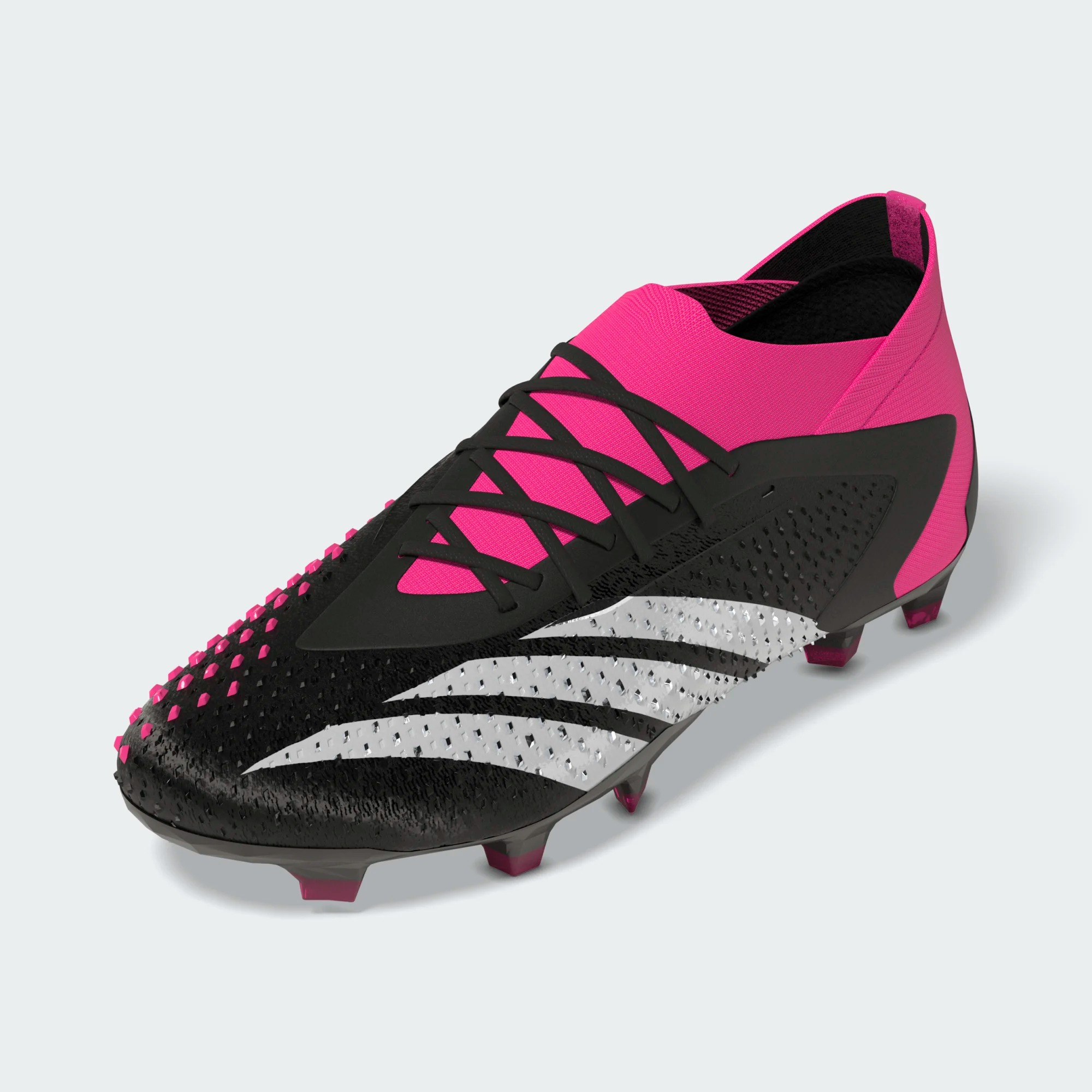 ADIDAS PREDATOR ACCURACY.1 FG CBLACK/FTWWHT/TESHPK | UK 8.5 ADIDAS PREDATOR ACCURACY.1 FG CBLACK/FTWWHT/TESHPK | UK 8.5