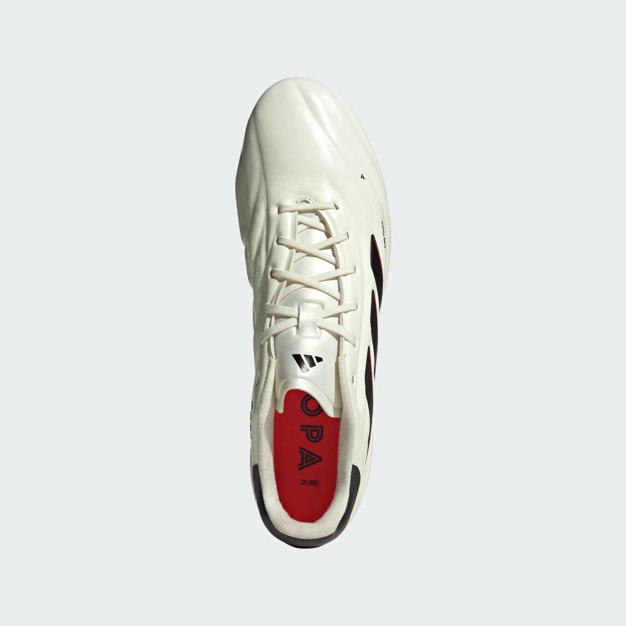 ADIDAS COPA PURE 2 ELITE FG IVORY/CORE BLACK/SOLAR RED | UK 11.5