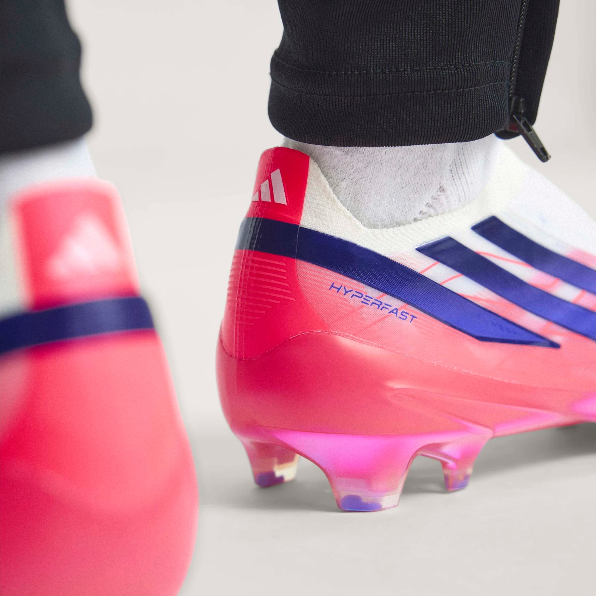 ADIDAS F50 HYPERFAST ELITE LL FG WHITE/SOLAR PURPLE/SOLAR TURQOUISE