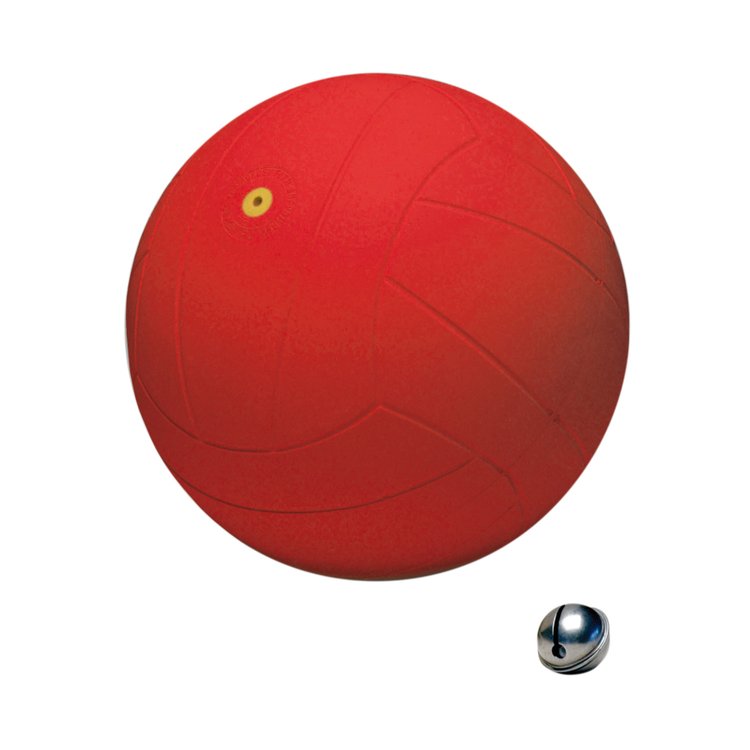 WVBALL TORBALL WITH BELLS 21CM/ 8.3''  RED FOOTBALL