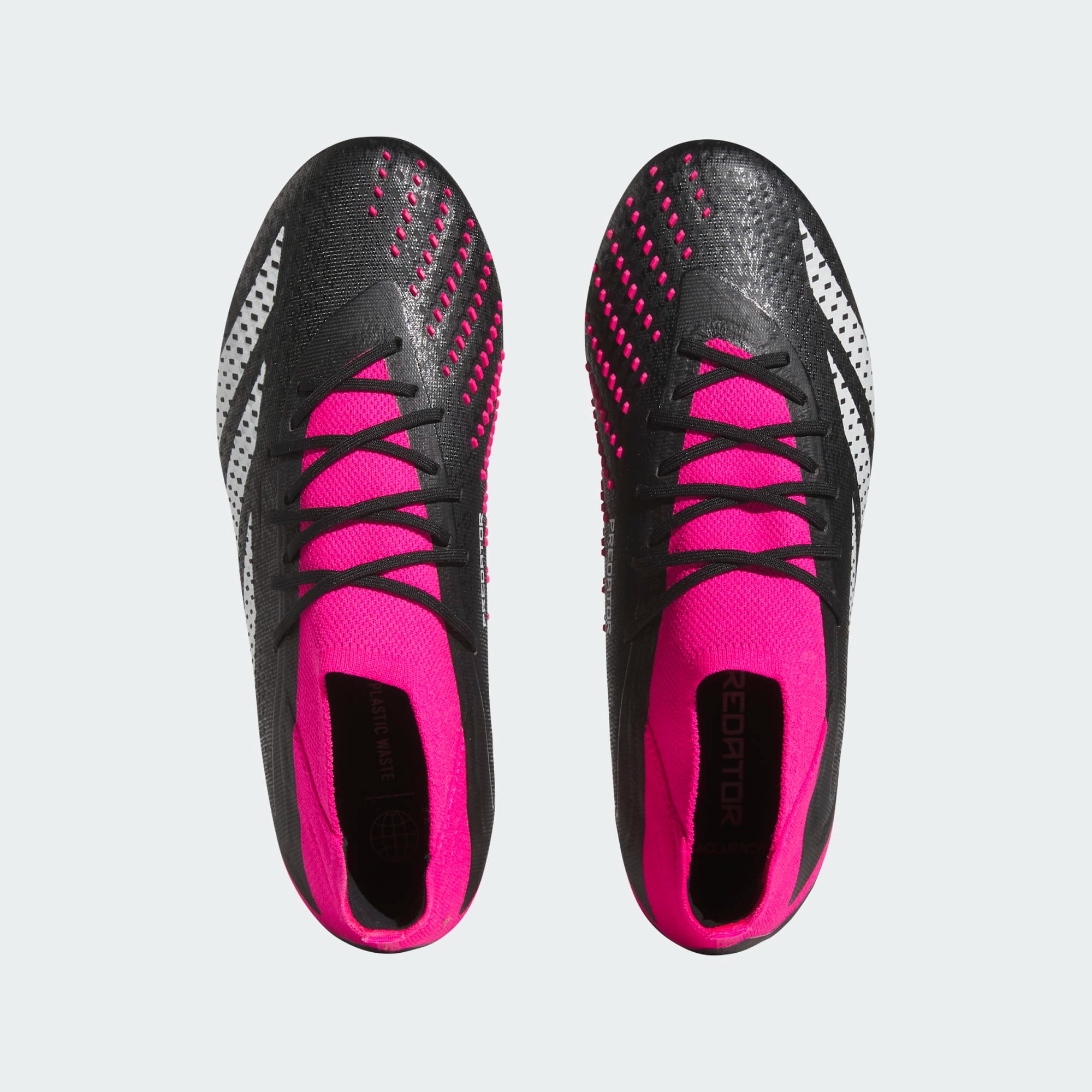 ADIDAS PREDATOR ACCURACY.1 FG CBLACK/FTWWHT/TESHPK | UK 6.5