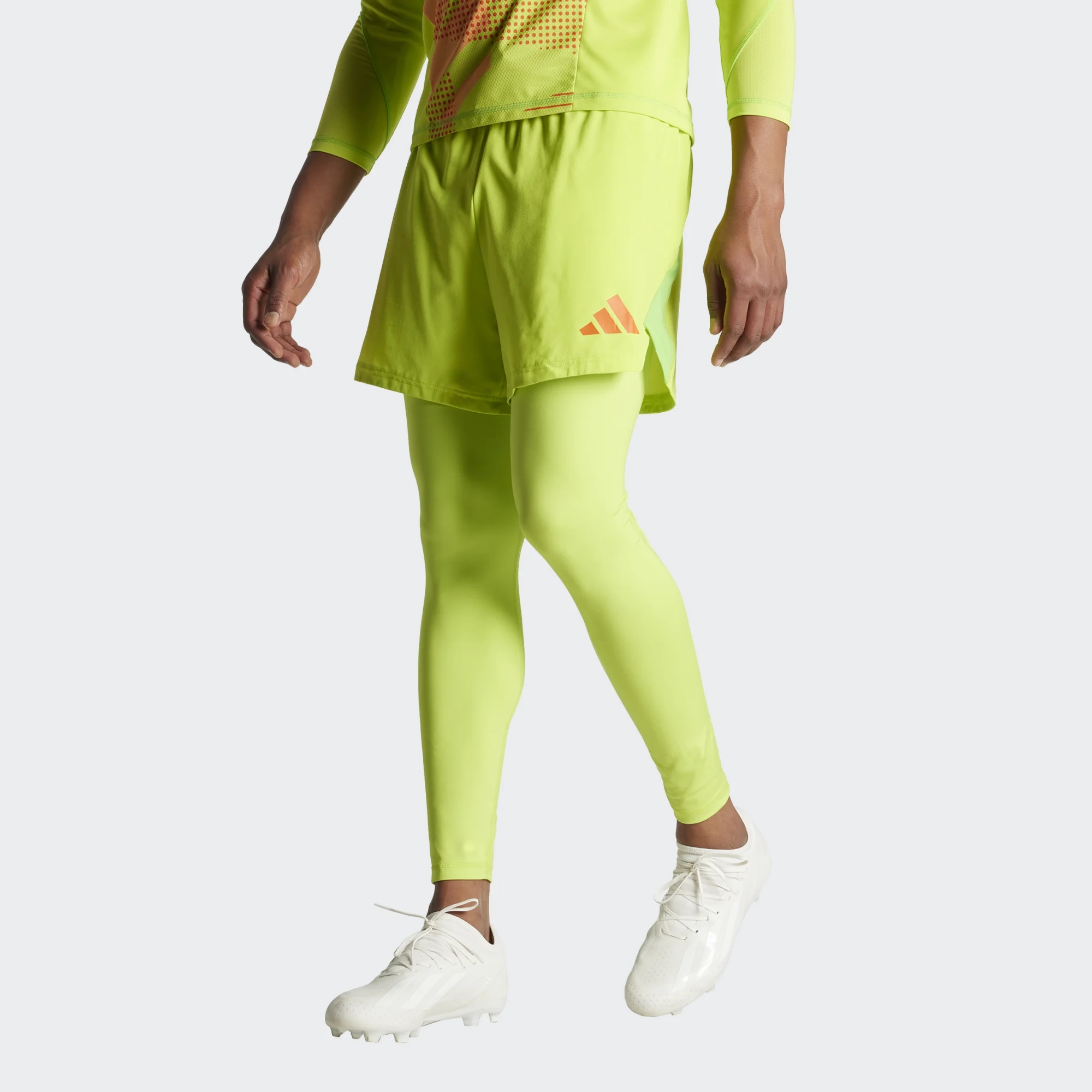 ADIDAS TIRO24 PRO GK TIGHT SEMI SOLAR YELLOW ADIDAS TIRO24 PRO GK TIGHT SEMI SOLAR YELLOW