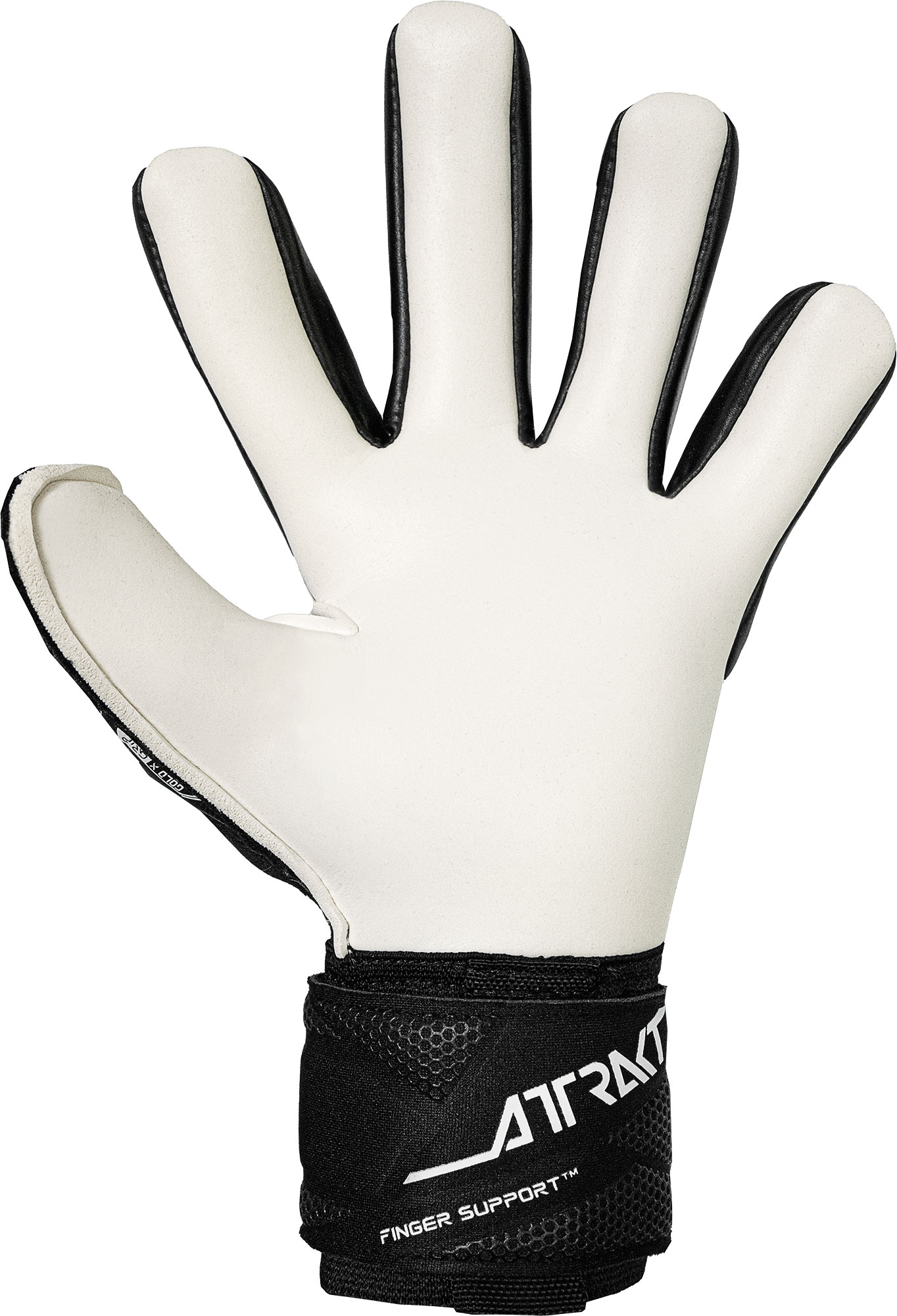 REUSCH ATTRAKT GOLD X NC FINGER SUPPORT BLACK / WHITE