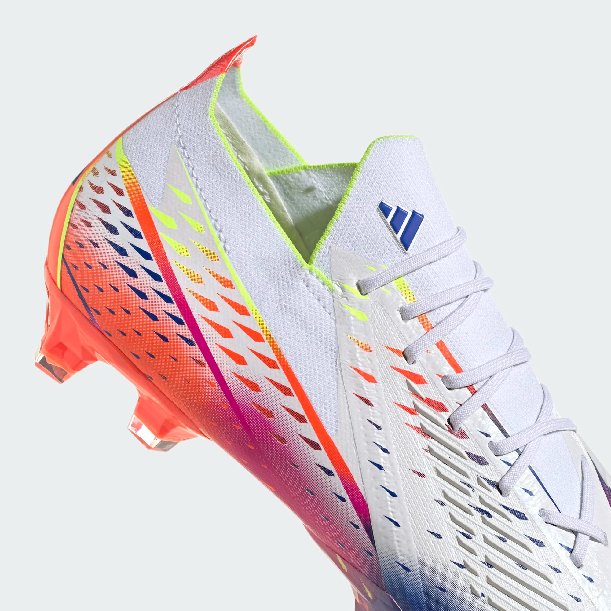 ADIDAS PREDATOR EDGE.1 LOW FG WHITE/SOLAR YELLOW/POWER BLUE