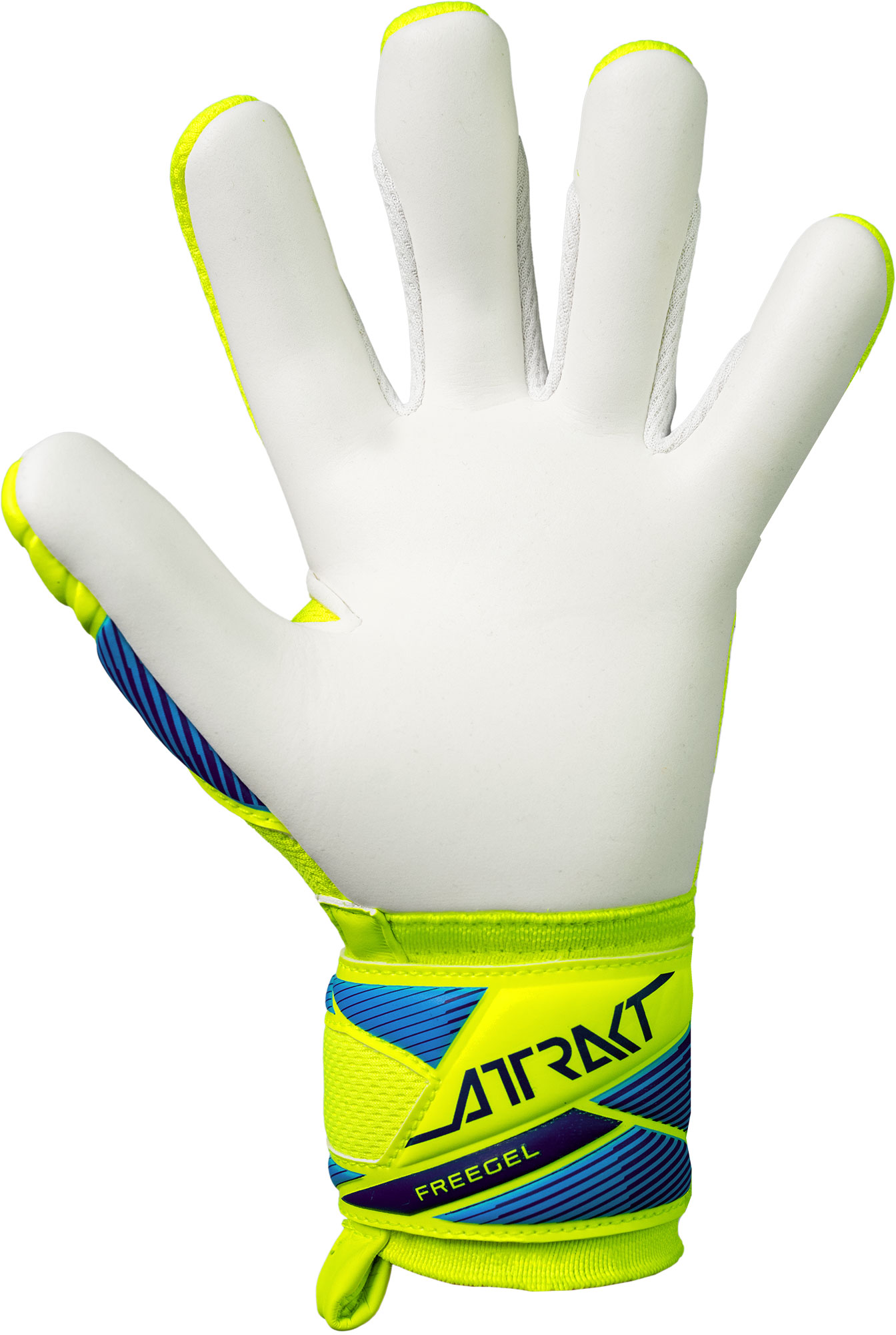 REUSCH ATTRAKT FREEGEL ADVANCE JUNIOR SAFE YELLOW/SHARP BLUE 6