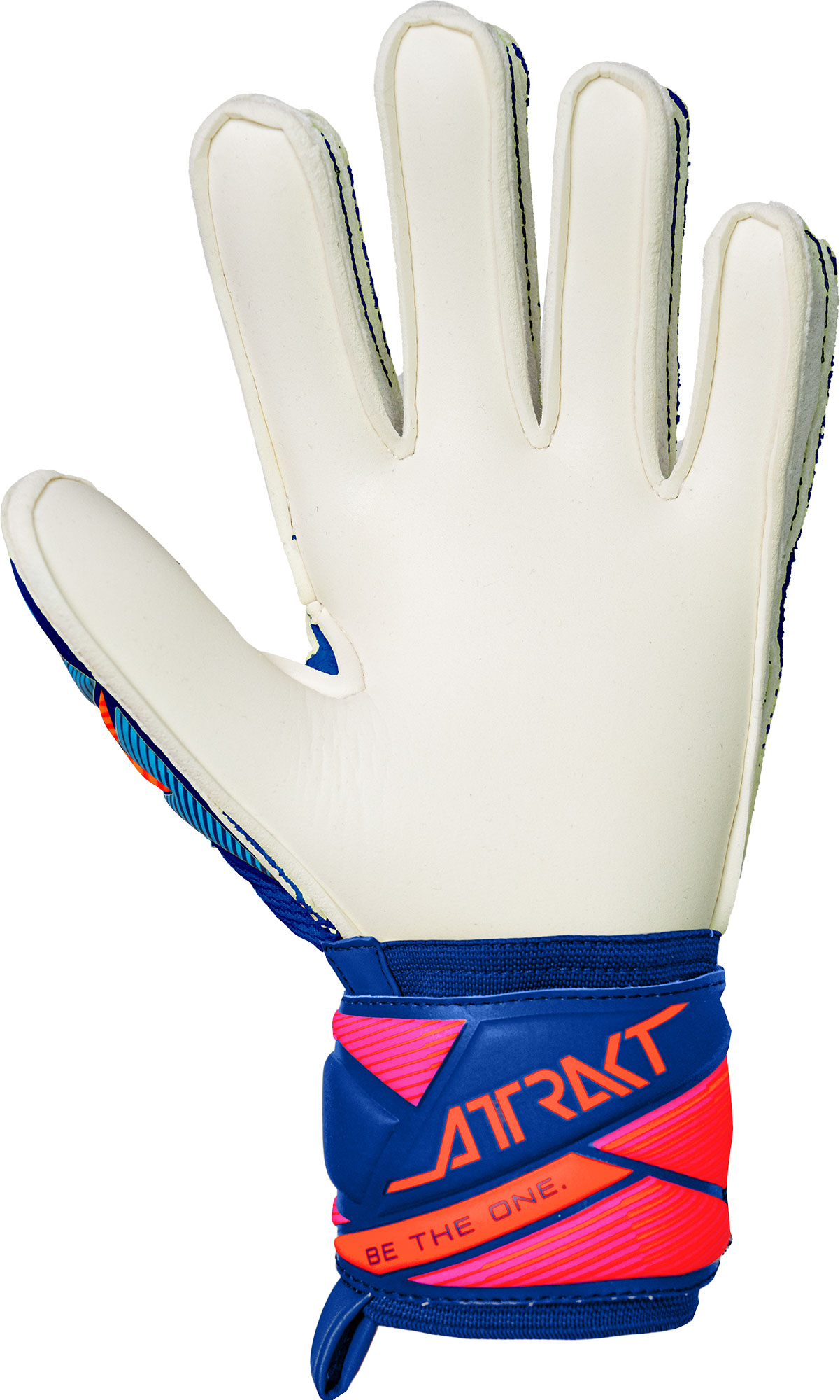 REUSCH ATTRAKT ADVANCE JUNIOR SHARP BLUE / WHITE / SHOCKING ORANGE