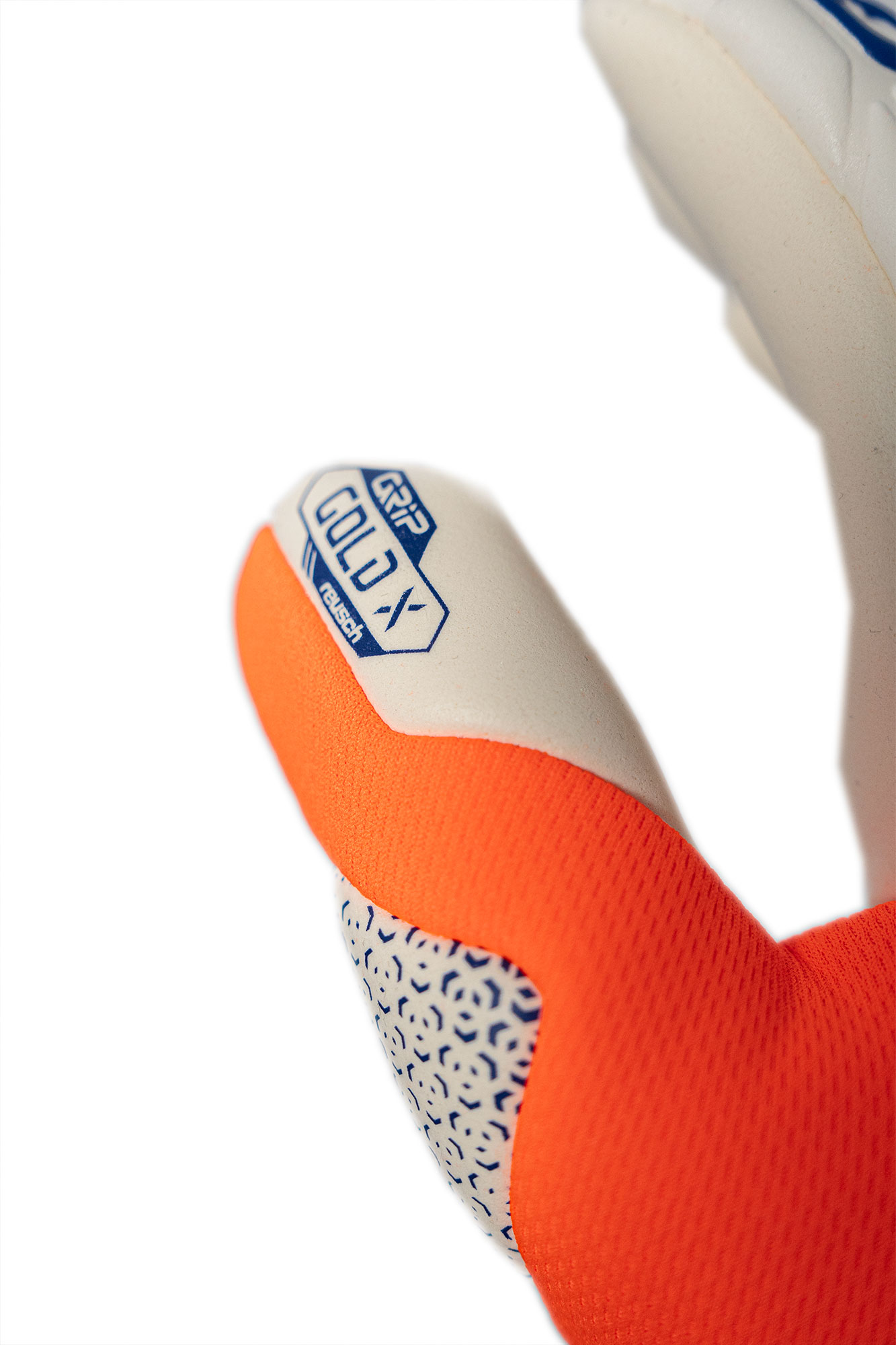 REUSCH ATTRAKT GOLD X GUARDIAN  SHOCK ORANGE/ENERGY BLUE