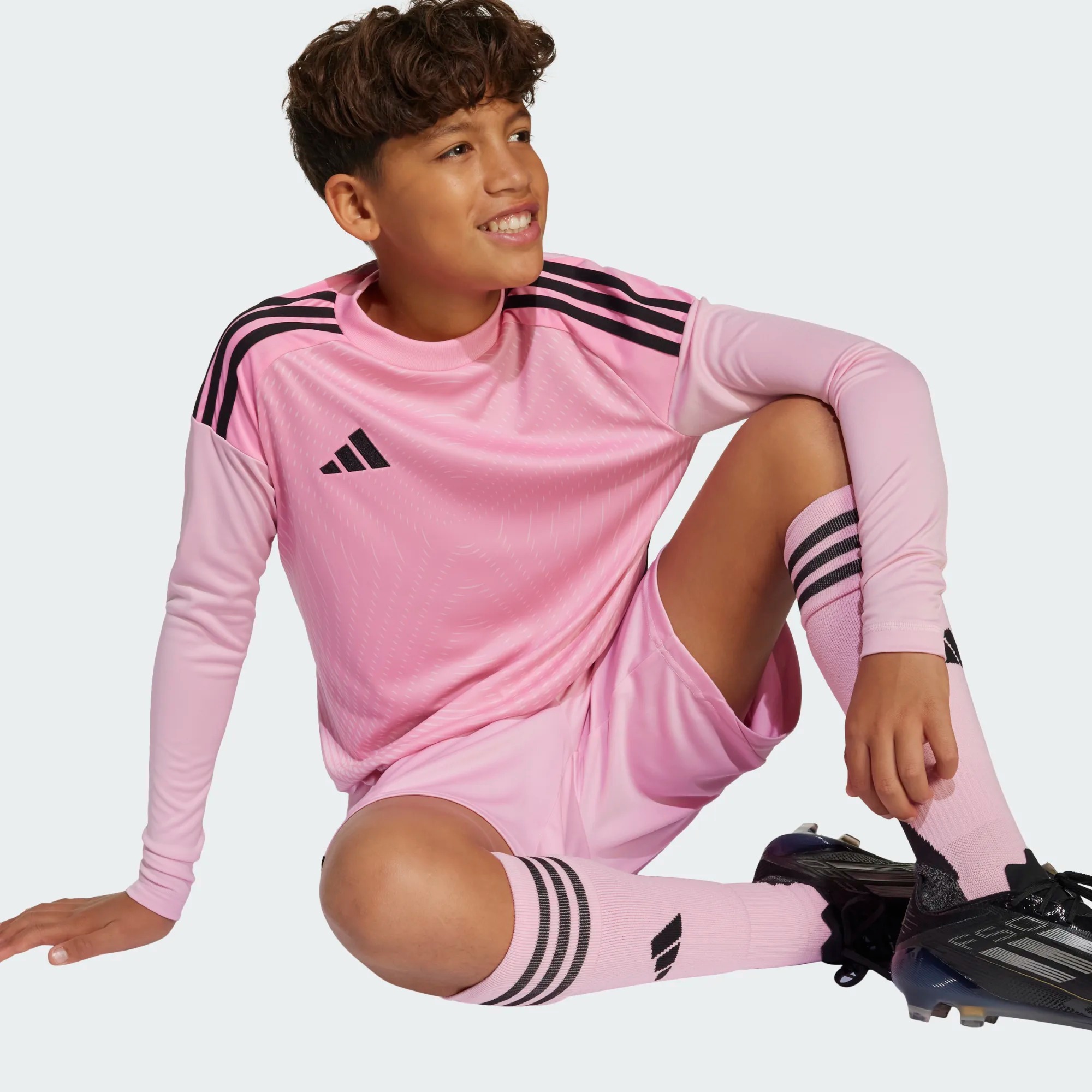 ADIDAS TIRO25 COMPETITION GK JERSEY LS YOUTH TRUE PINK