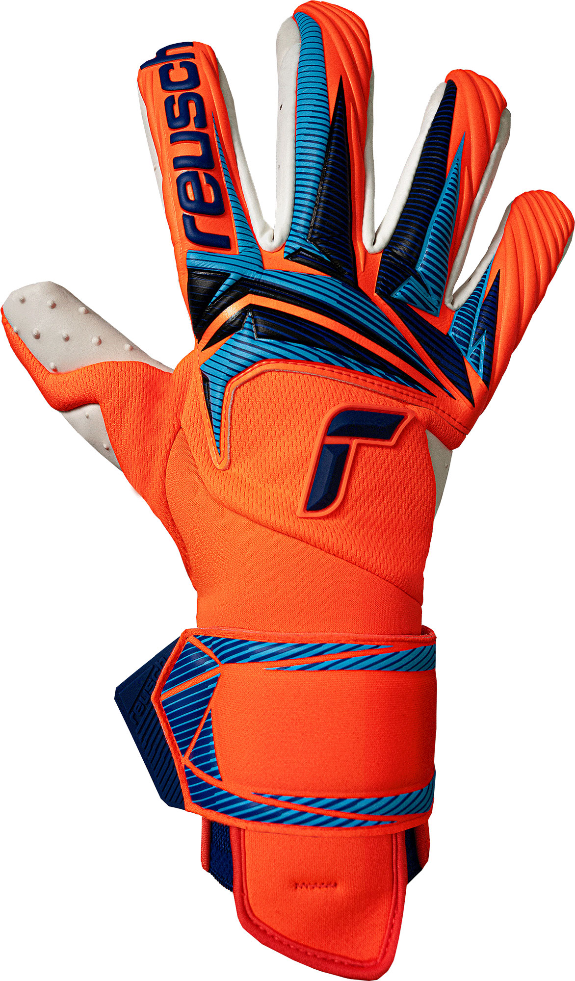 REUSCH ATTRAKT SPEEDBUMP GUARDIAN SHOCKING ORANGE/BLUE