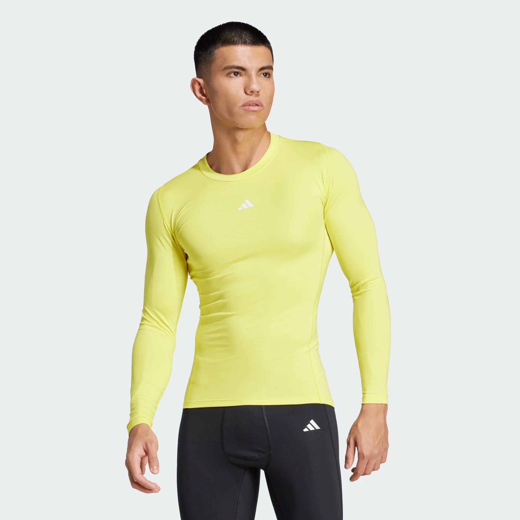 ADIDAS TF LS TEE BRIGHT YELLOW