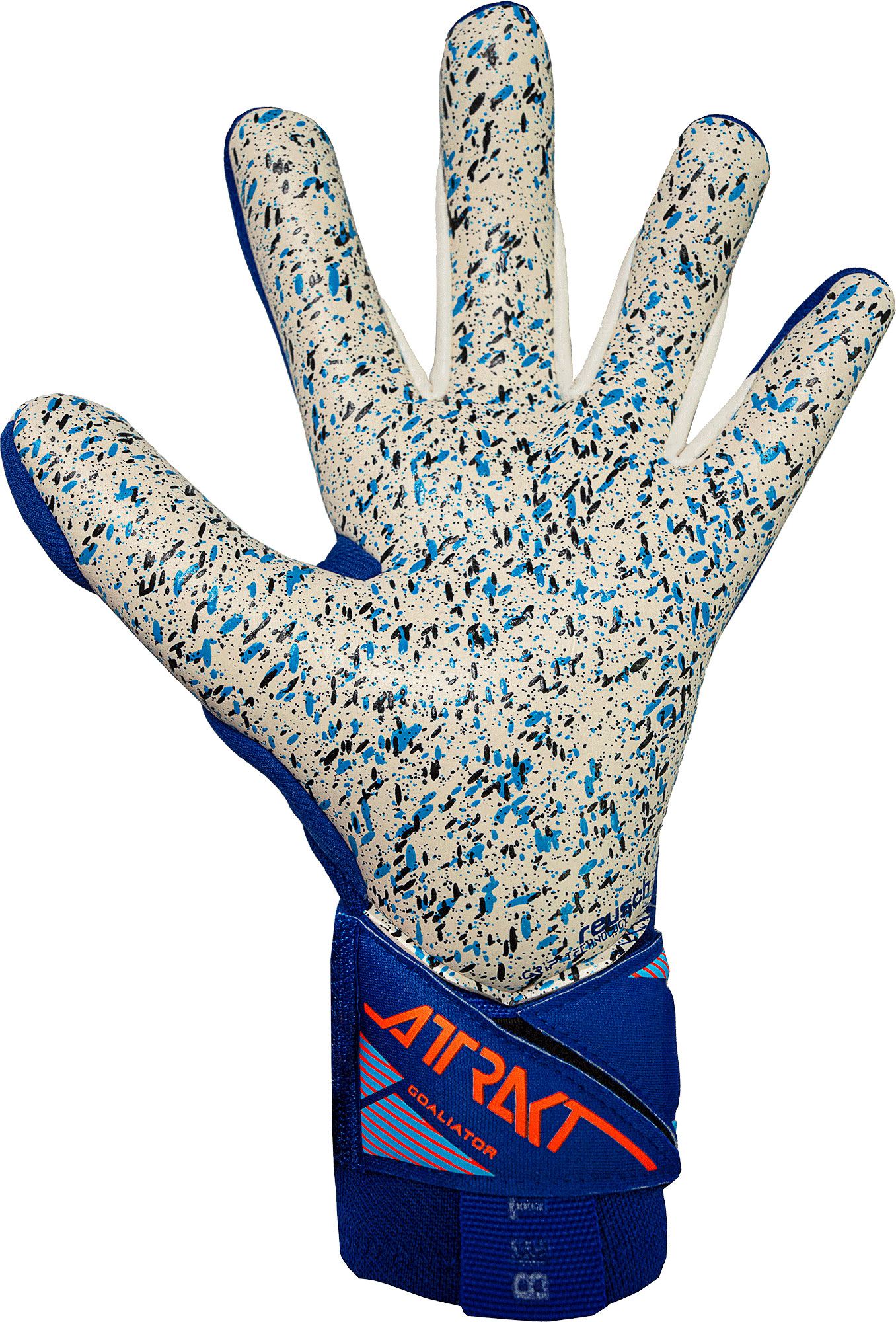 REUSCH ATTRAKT FREEGEL FUSION GOALIATOR SHARP BLUE / SHOCKING ORANGE