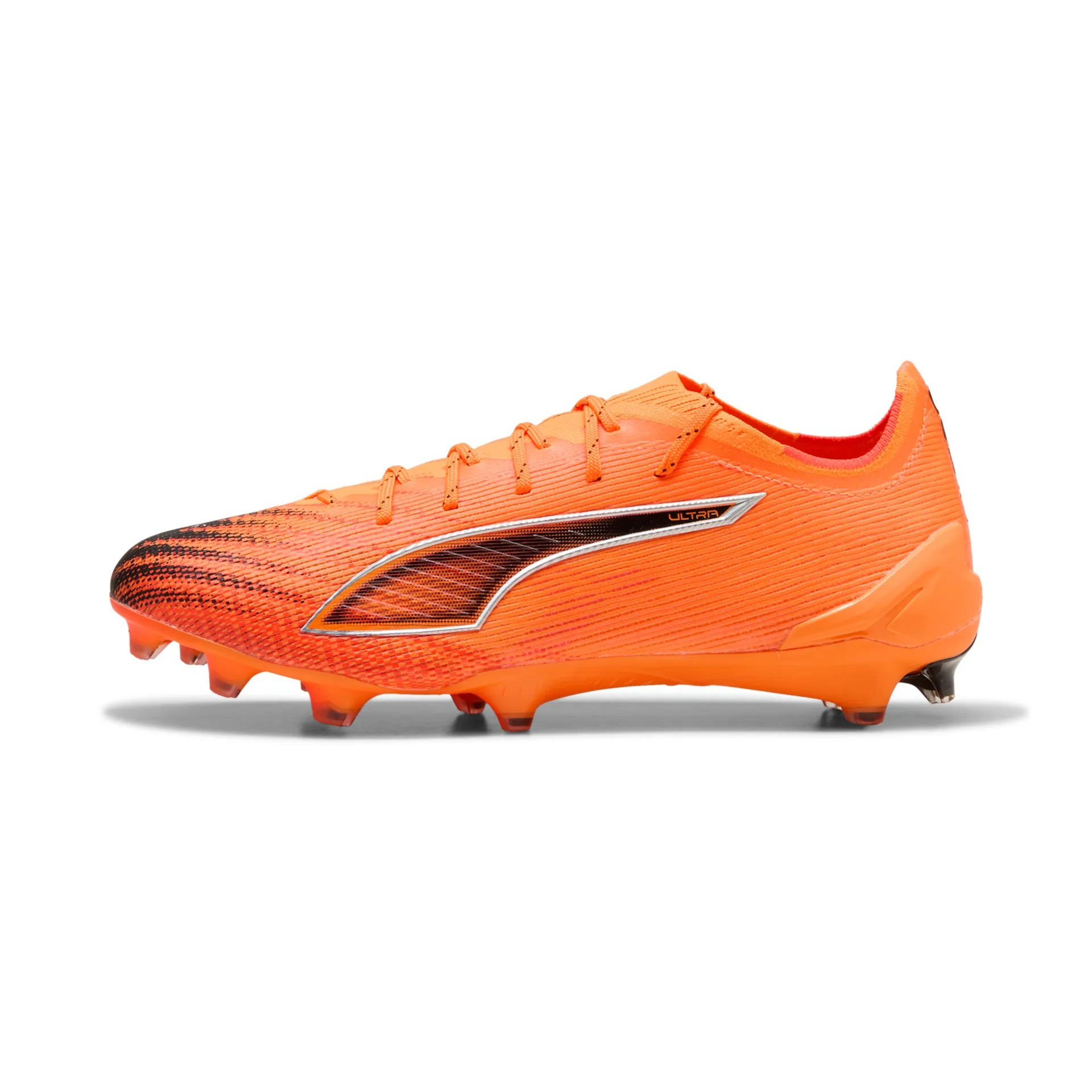 PUMA ULTRA 6 ULTIMATE FG HEAT FIRE-PUMA BLACK-GLOWING RED