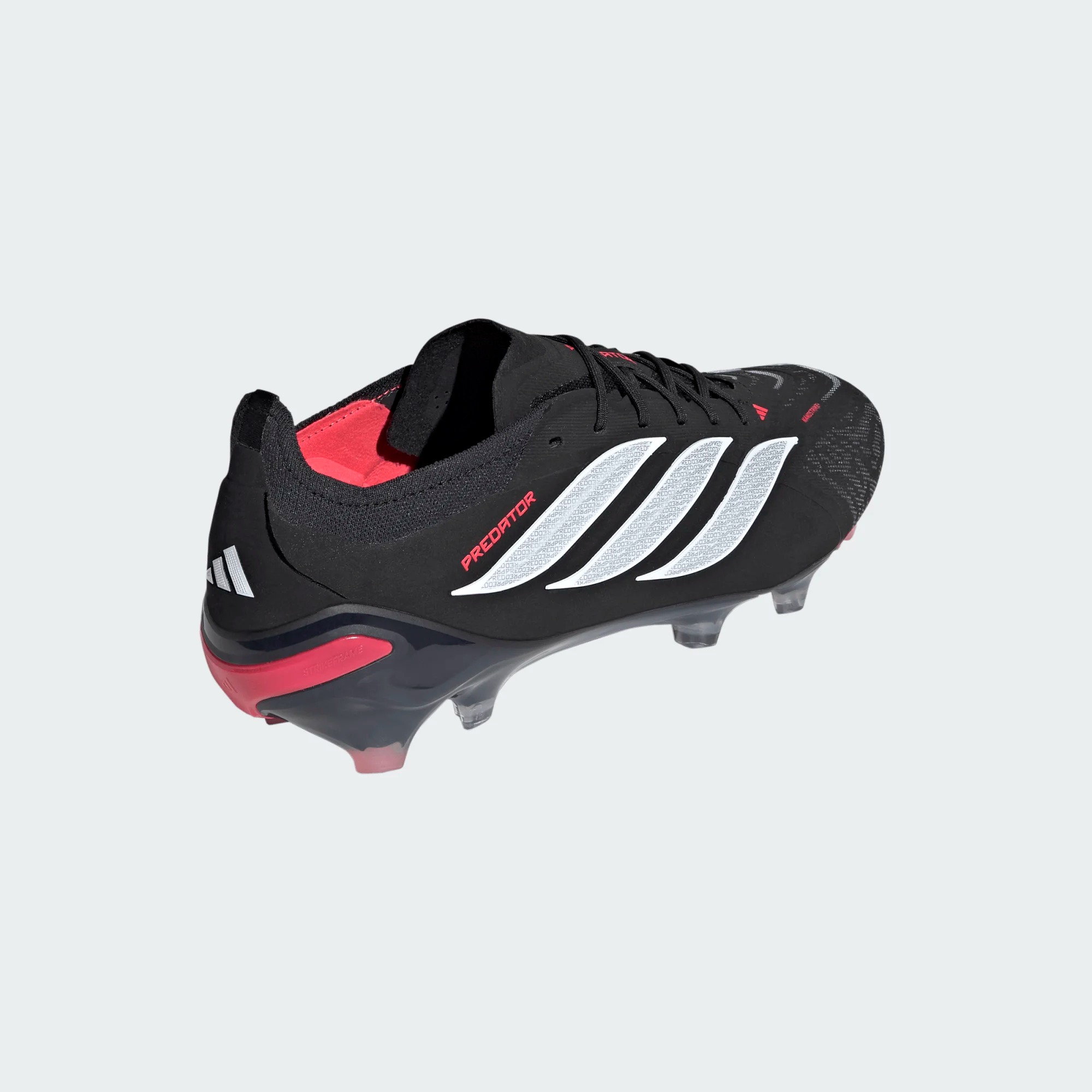ADIDAS PREDATOR ELITE FG BLACK/WHITE/LUCID RED
