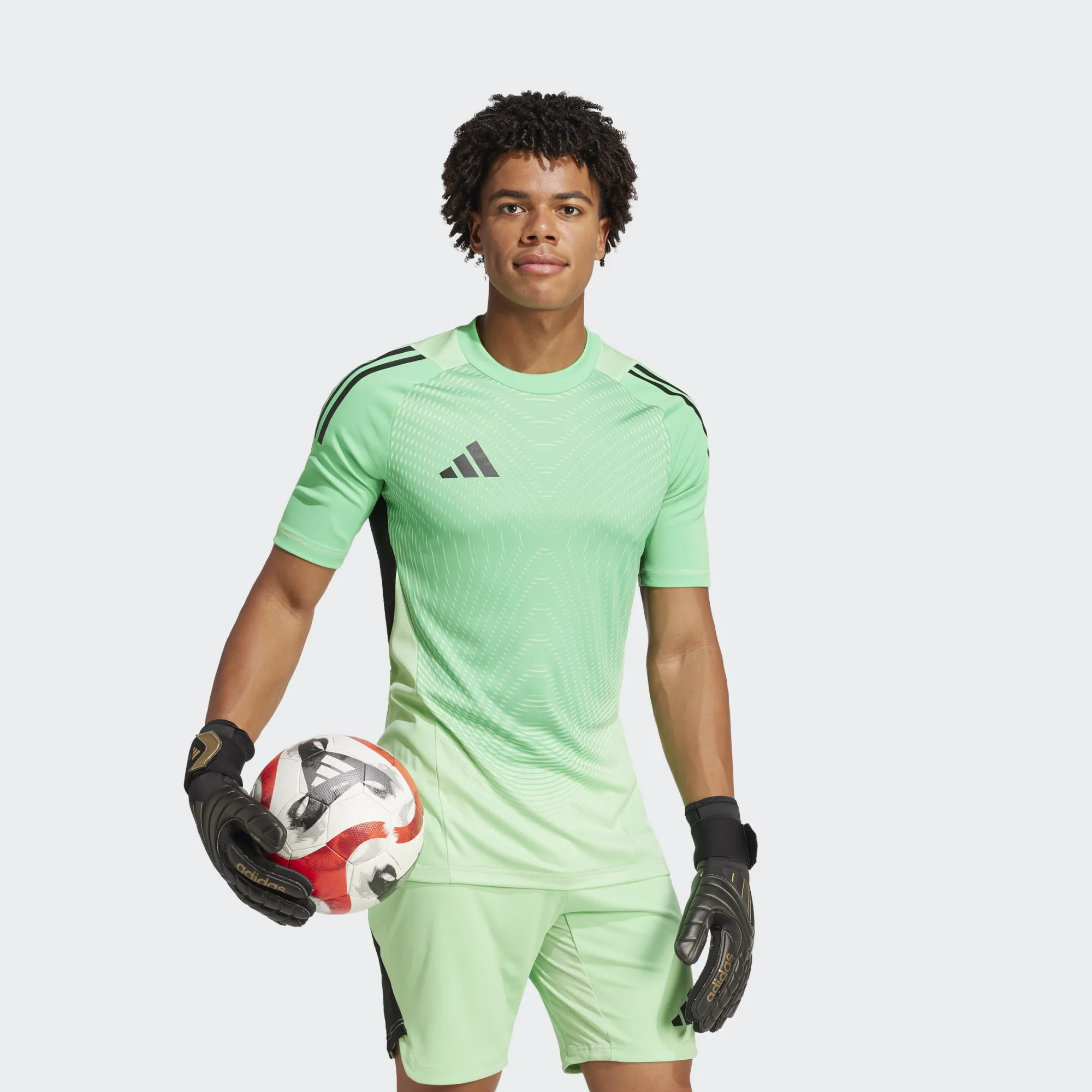 ADIDAS TIRO25 COMPETITION GK JERSEY SHORT SLEEVE GLORY MINT
