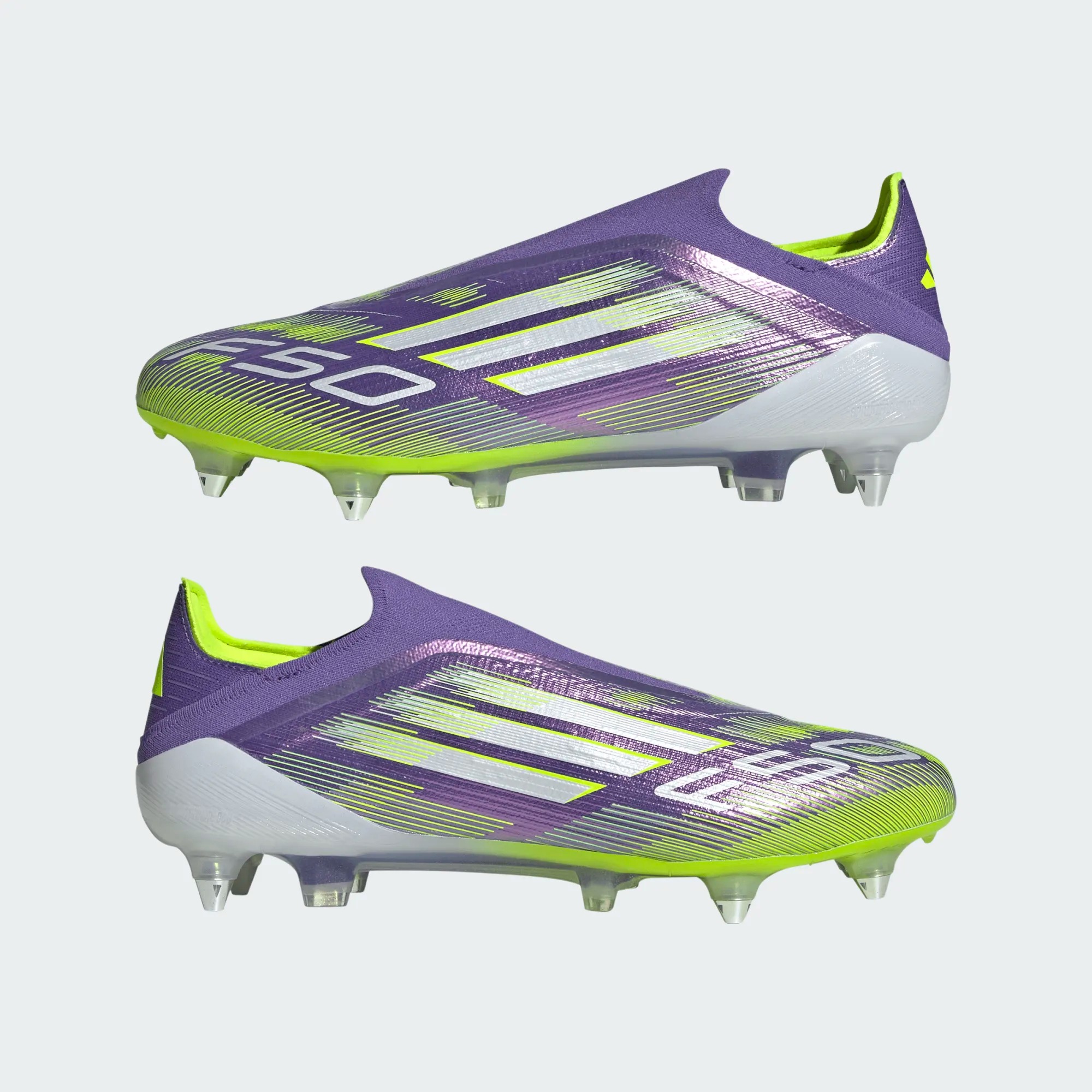ADIDAS F50 ELITE LL SG PURPLE RUSH/WHITE/LUCID LEMON