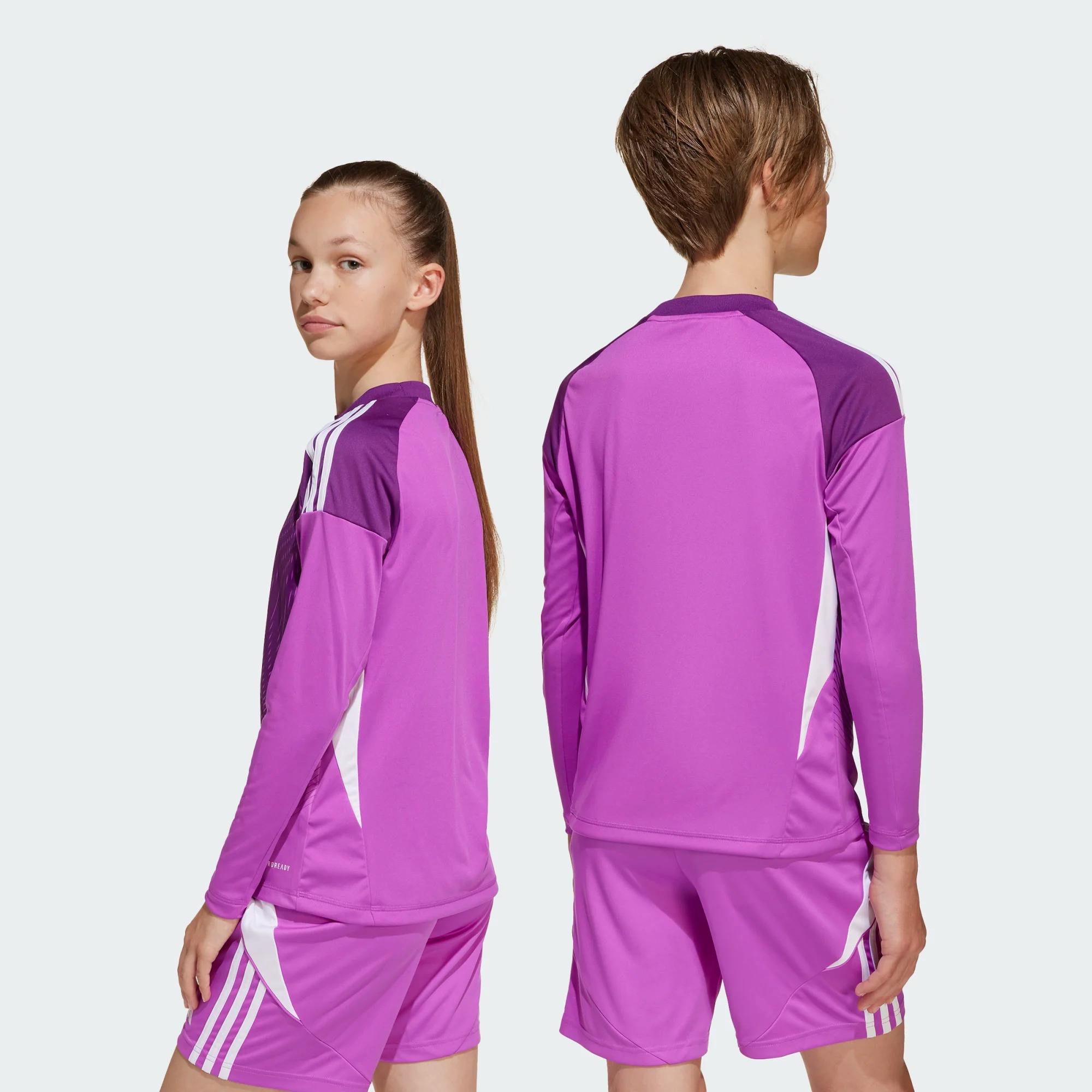 ADIDAS TIRO25 COMPETITION GK JERSEY LS YOUTH PURPLE BURST