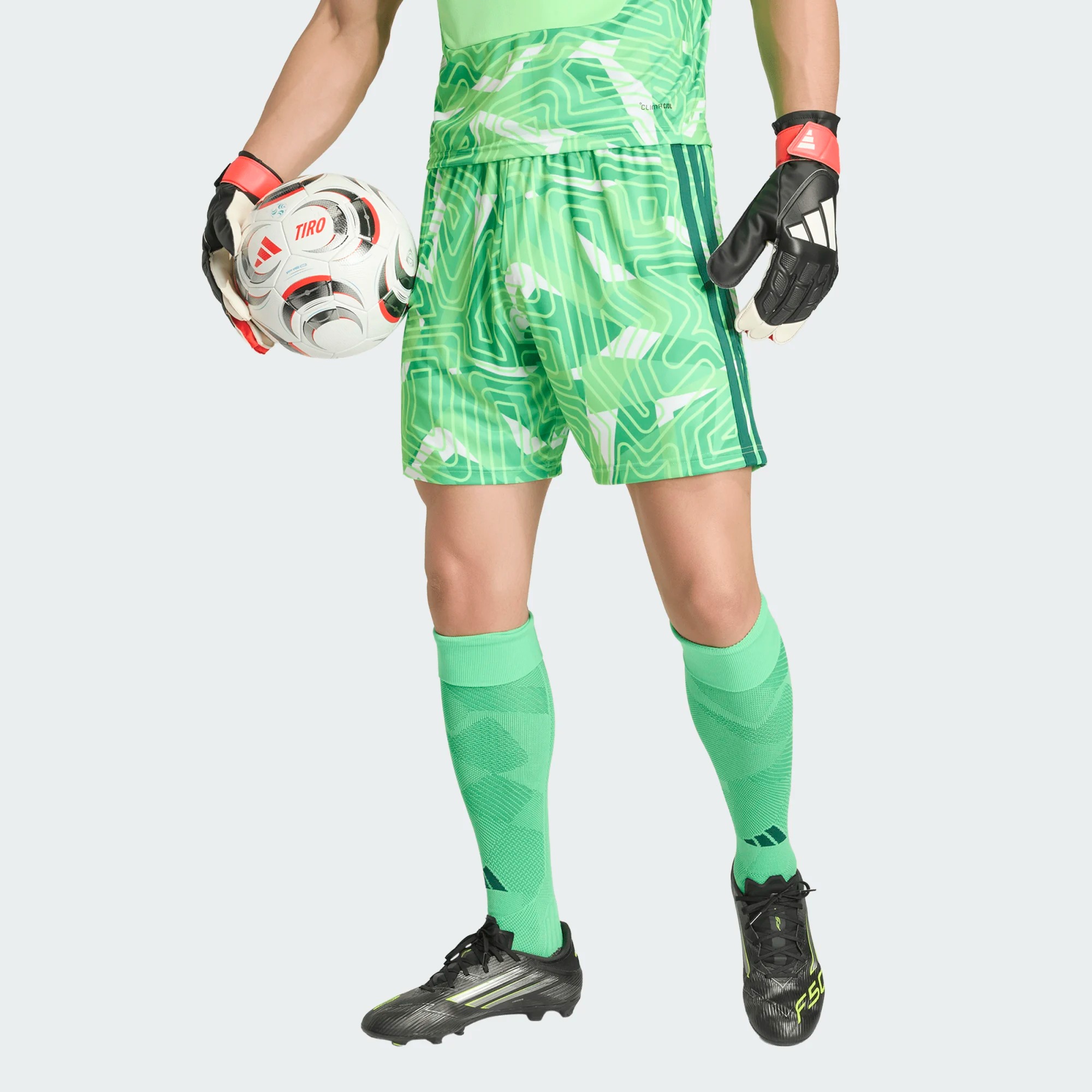 ADIDAS TIRO26 COMPETITION GK SHORT LIME BURST