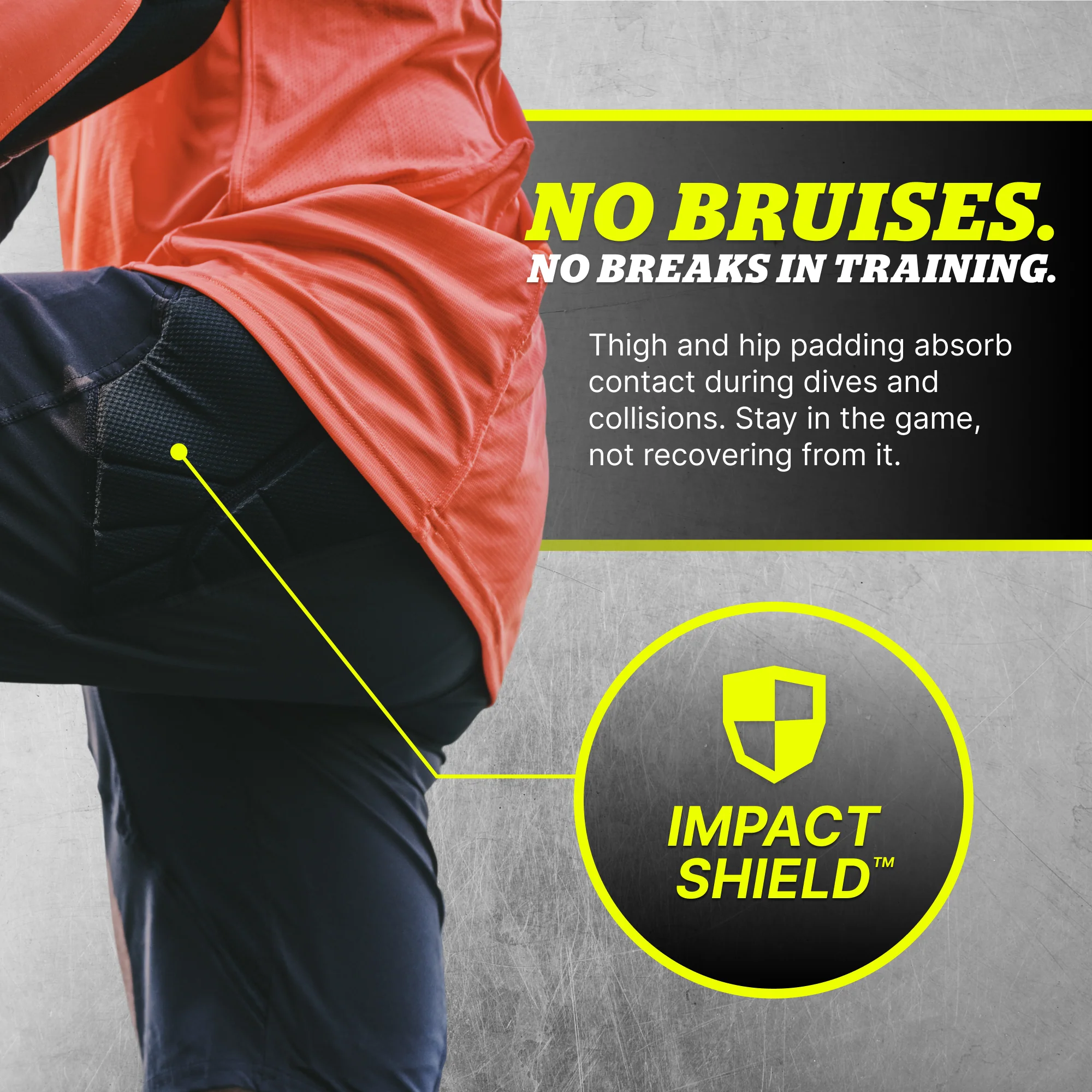 STORELLI EXOSHIELD GK SHORT (PADDED)