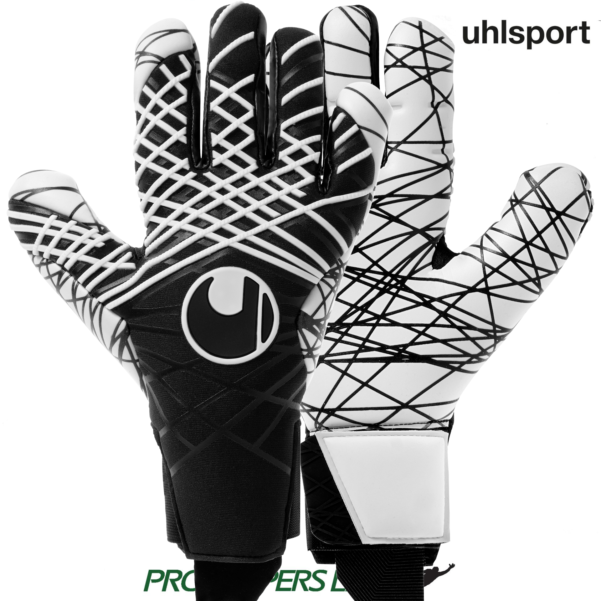 Uhlsport Keepershandschoenen Prediction Ultragrip HN - Navy/Wit/Fluo Yellow Uhlsport Keepershandschoenen Prediction Ultragrip HN - Navy/Wit/Fluo Yellow
