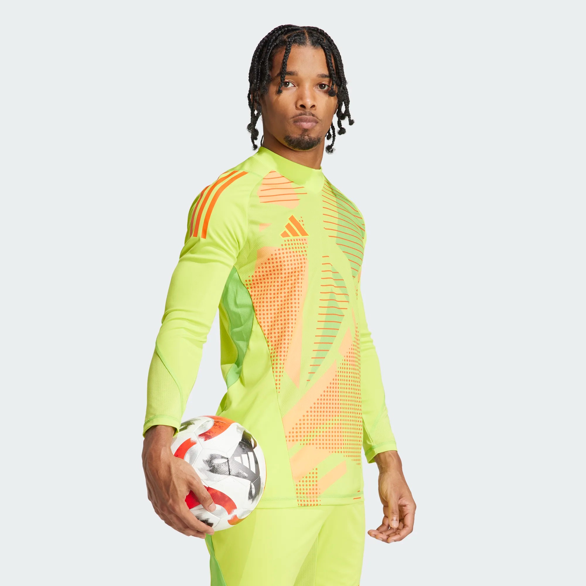 ADIDAS TIRO24 PRO GK JERSEY LS SEMI SOLAR YELLOW