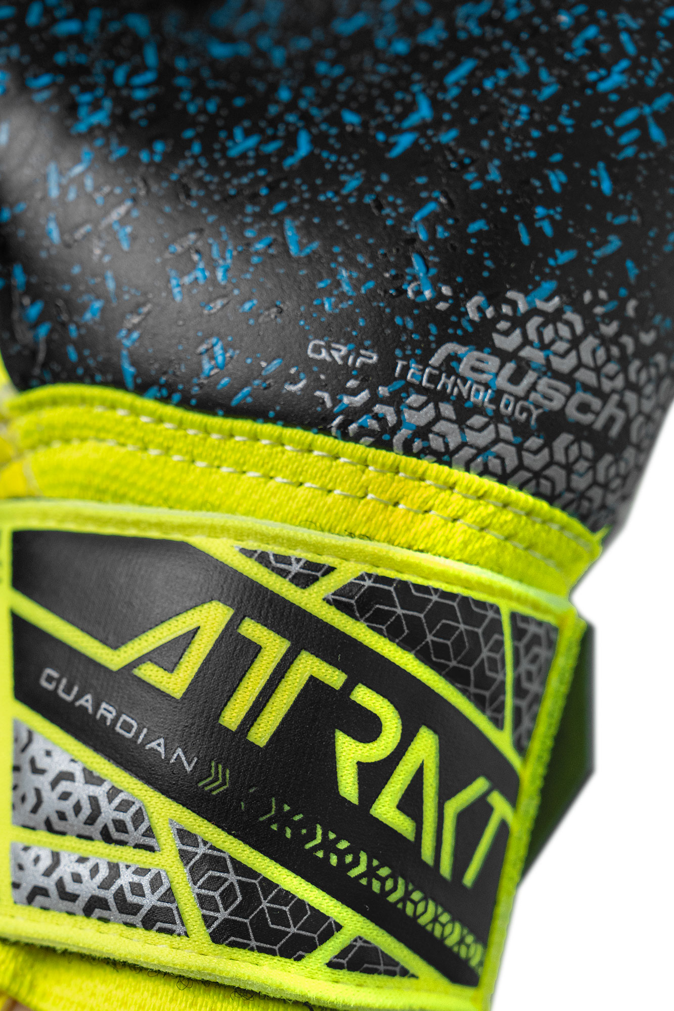 REUSCH ATTRAKT FUSION GUARDIAN JUNIOR SAFE YELLOW/SILVER/BLACK