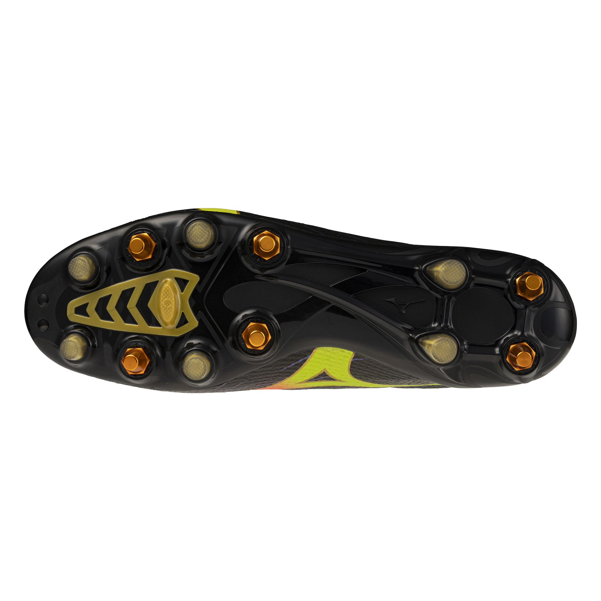 MIZUNO ALPHA III ELITE MIX BLACK/LAVA ORANGE/EVENING PRIM