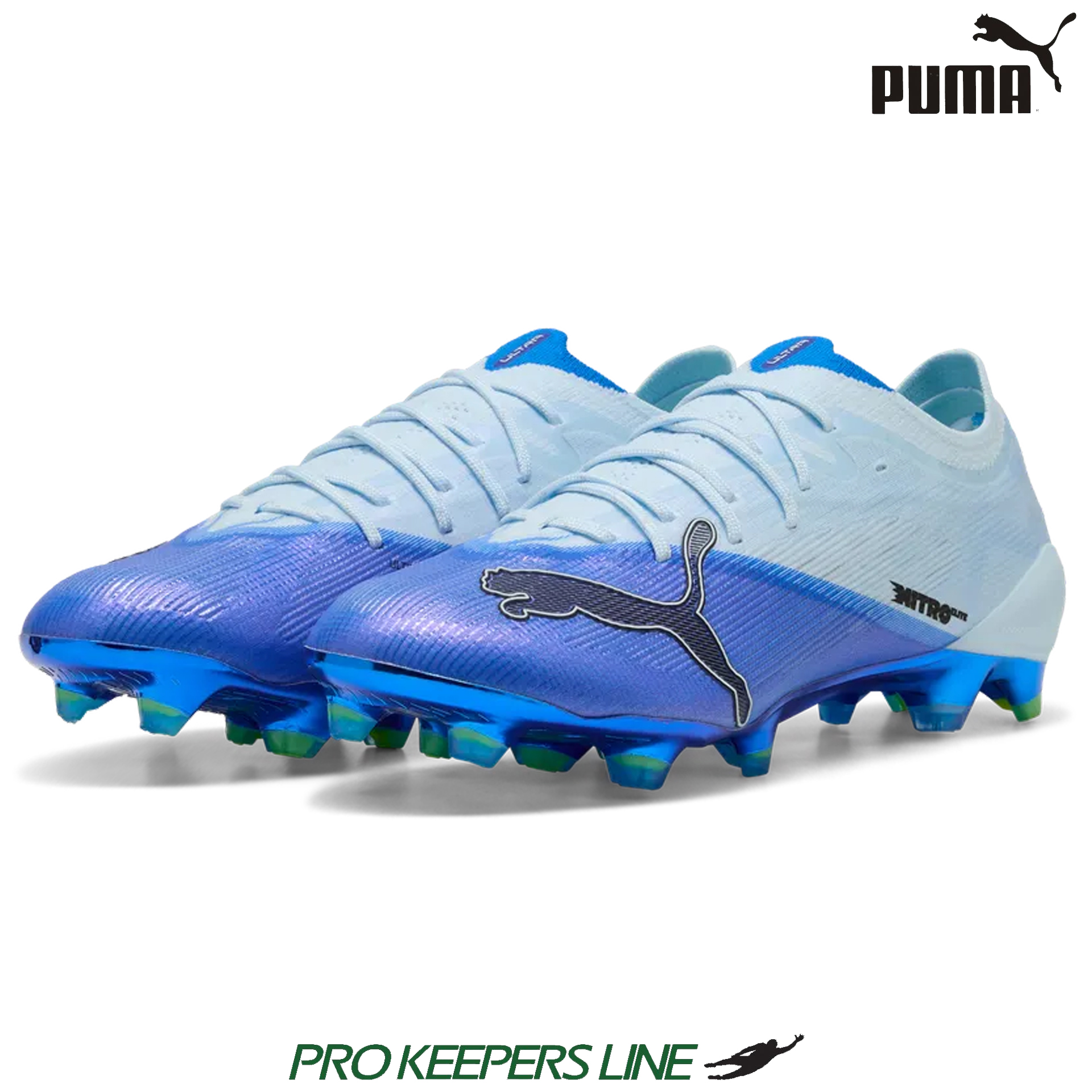 PUMA ULTRA NITRO 7 ULTIMATE FG ULTRA BLUE-ICY BLUE-PUMA BLACK-LIME SQUEEZE