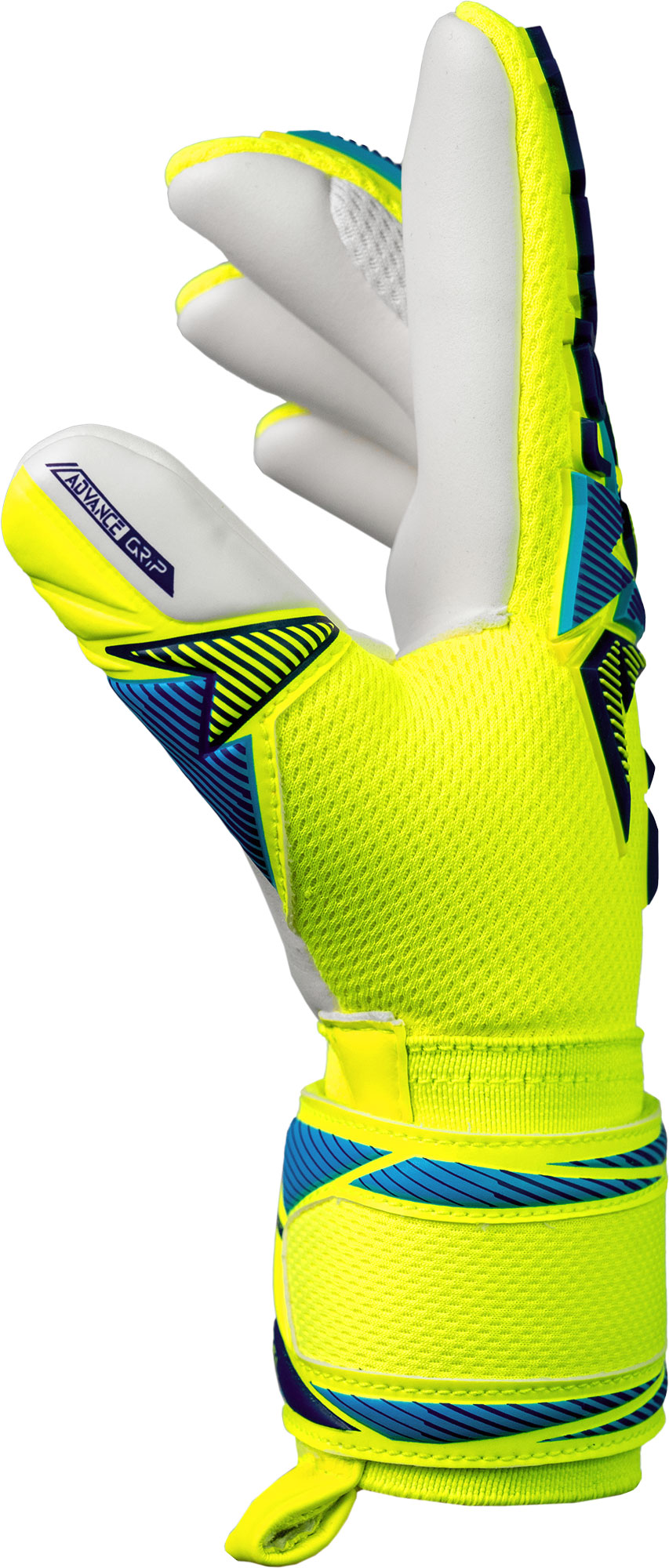 REUSCH ATTRAKT FREEGEL ADVANCE JUNIOR SAFE YELLOW/SHARP BLUE 6