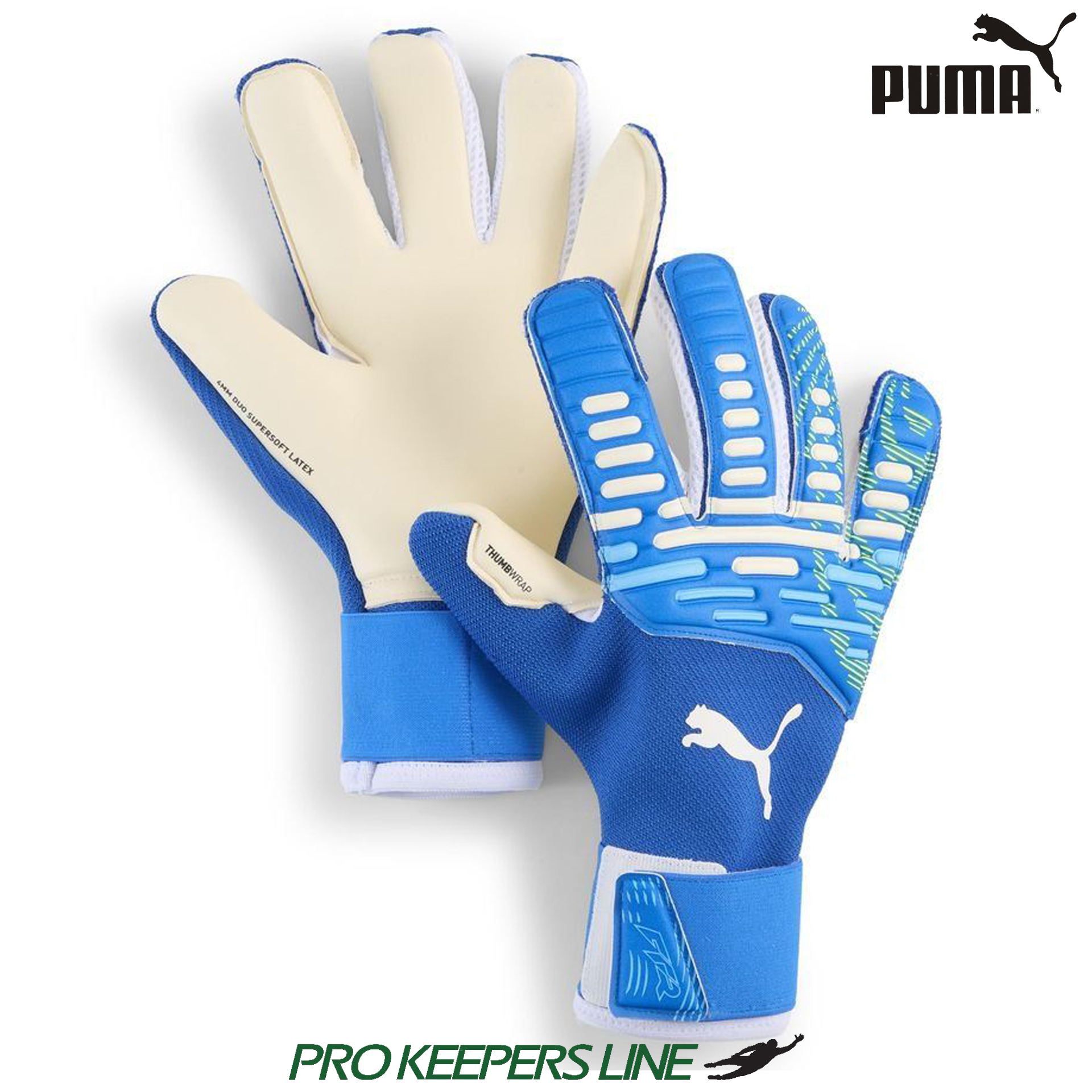 PUMA FUTURE PRO HYBRID ULTRA BLUE-LUMINOUS BLUE-LIME SQUEEZE