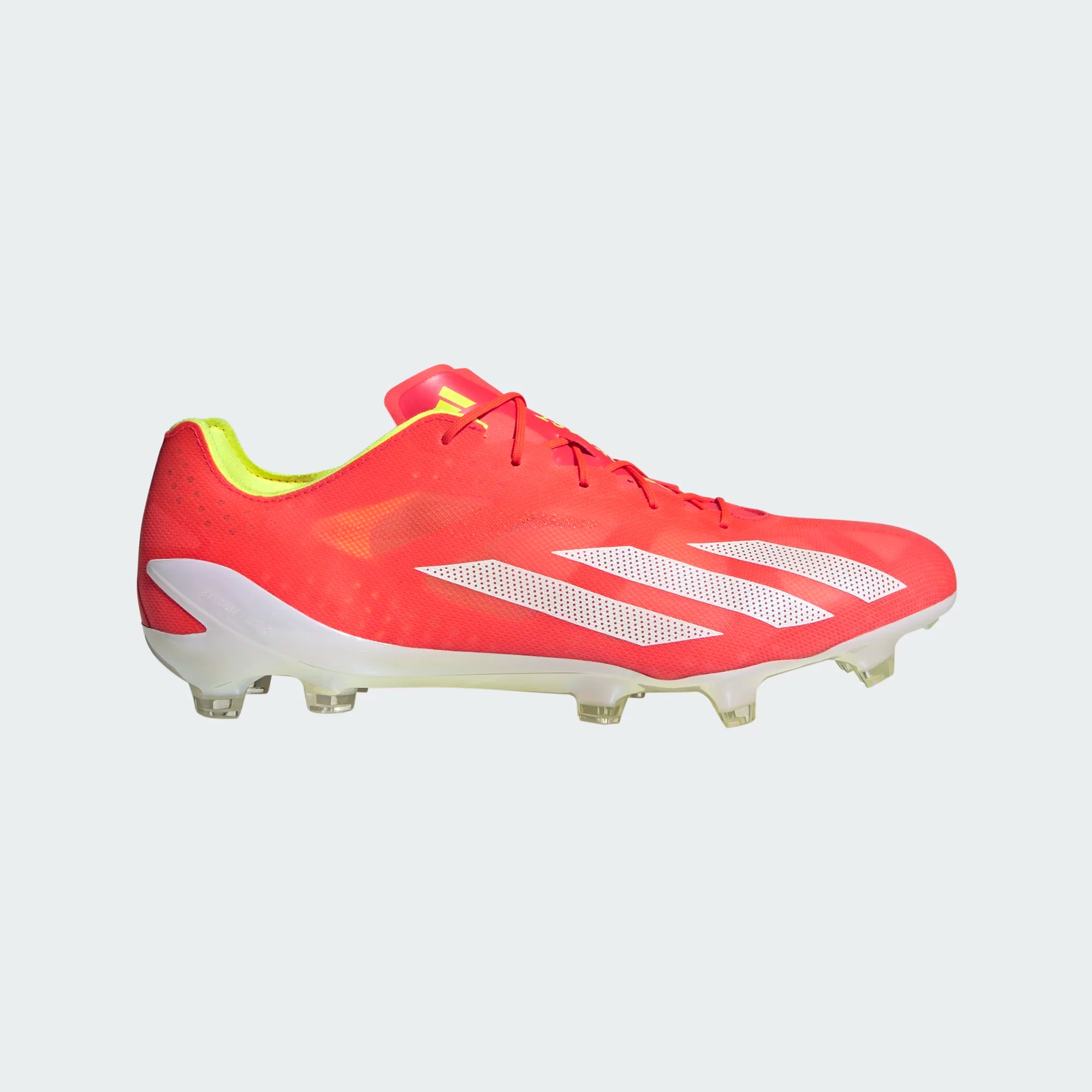ADIDAS X CRAZYFAST+ FG SOLAR RED/CORE WHITE/TEAM SOLAR YELLOW | UK