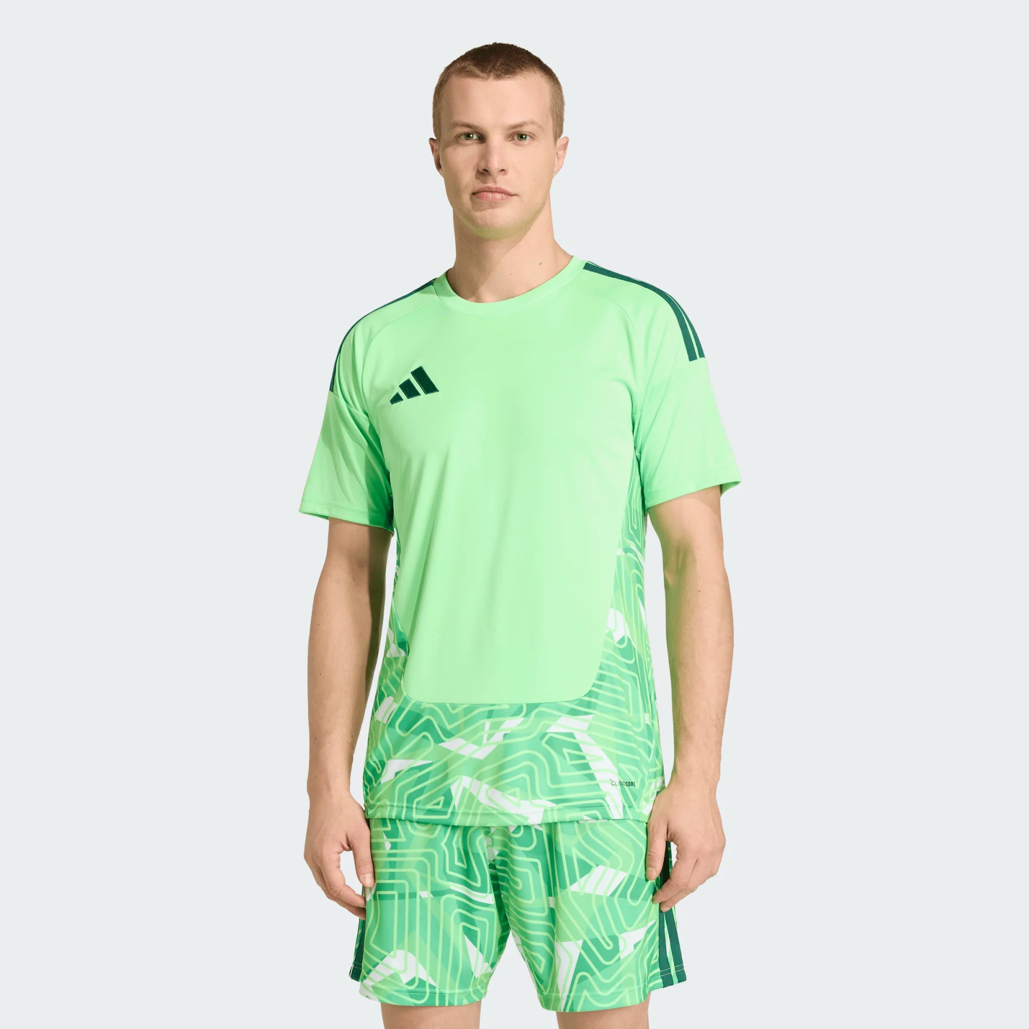 ADIDAS TIRO26 COMPETITION GK JERSEY SHORT SLEEVE LIME BURST