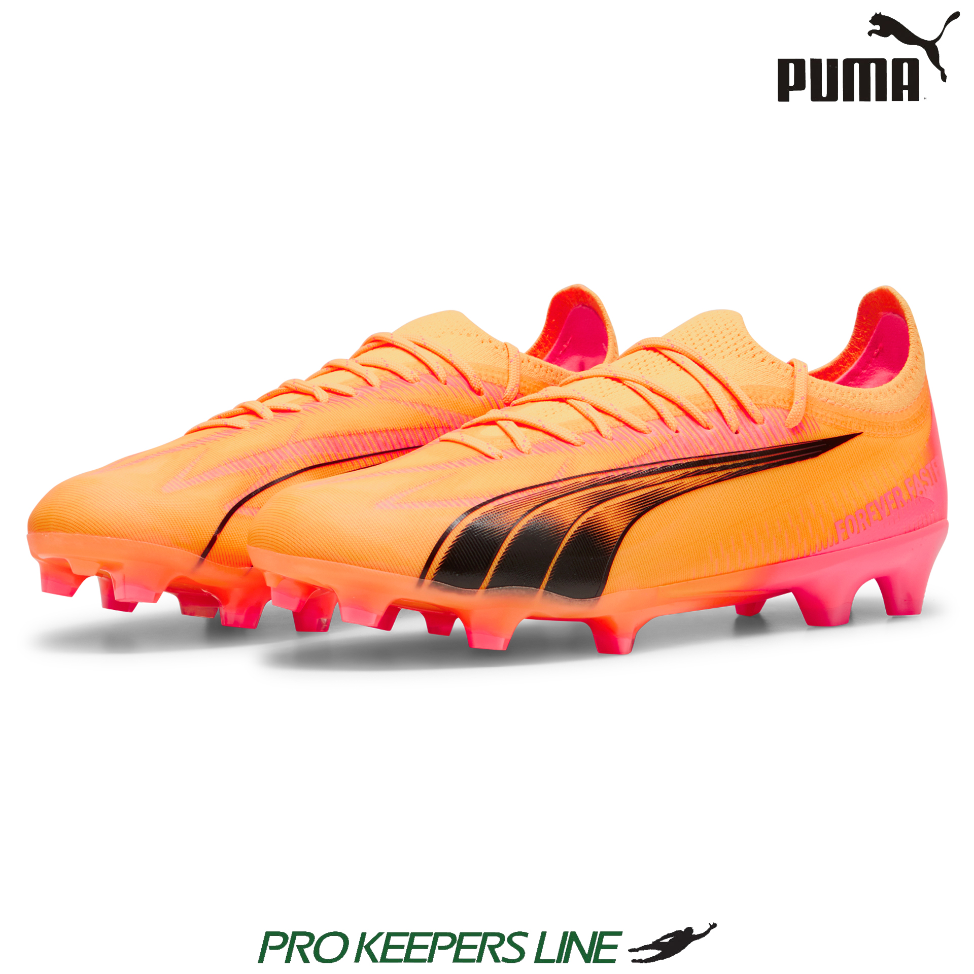 PUMA ULTRA ULTIMATE FG/AG SUN STREAM/PUMA BLACK/SUNSET GLOW