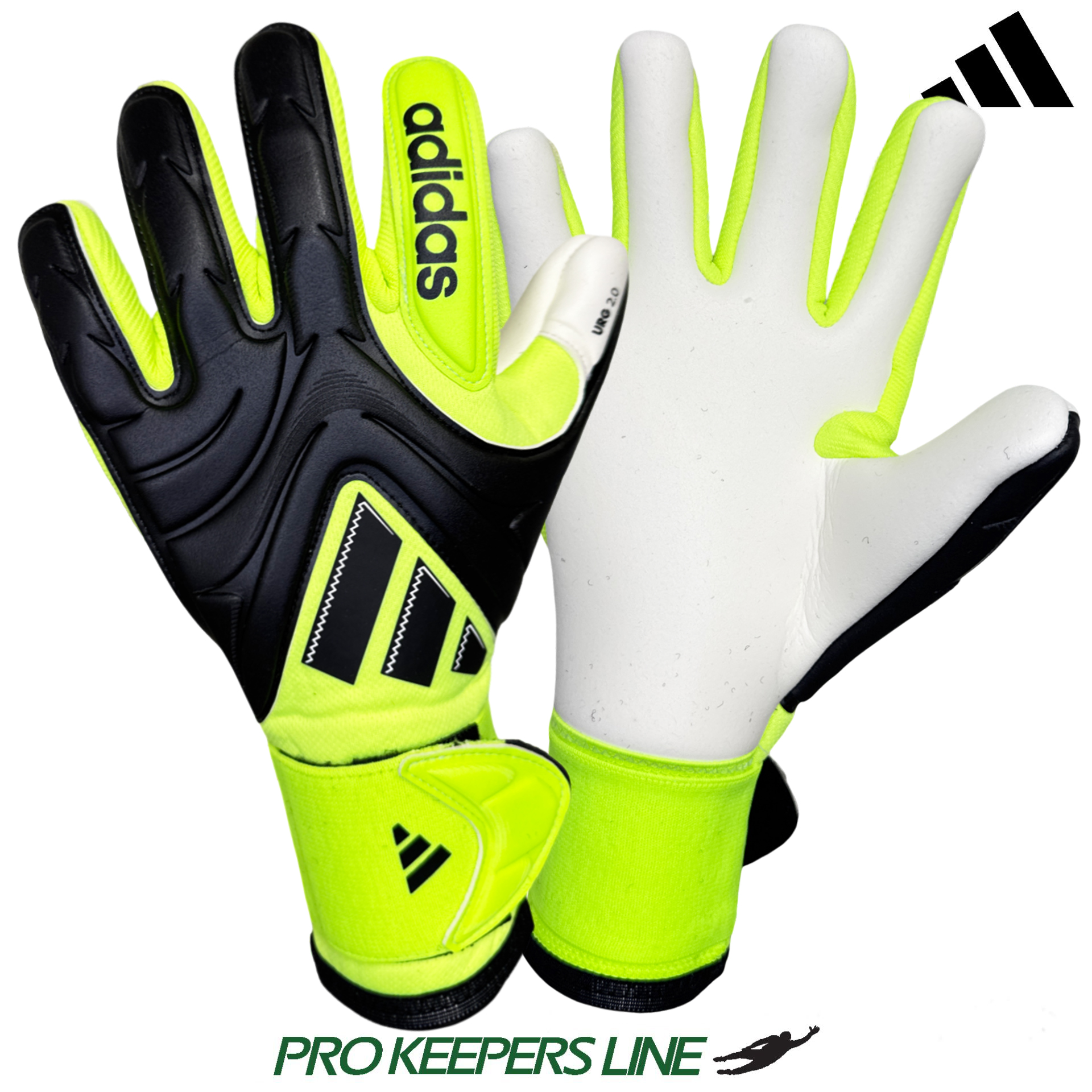 ADIDAS COPA GL PRO JUNIOR BLACK/BLACK/LUCID LEMON