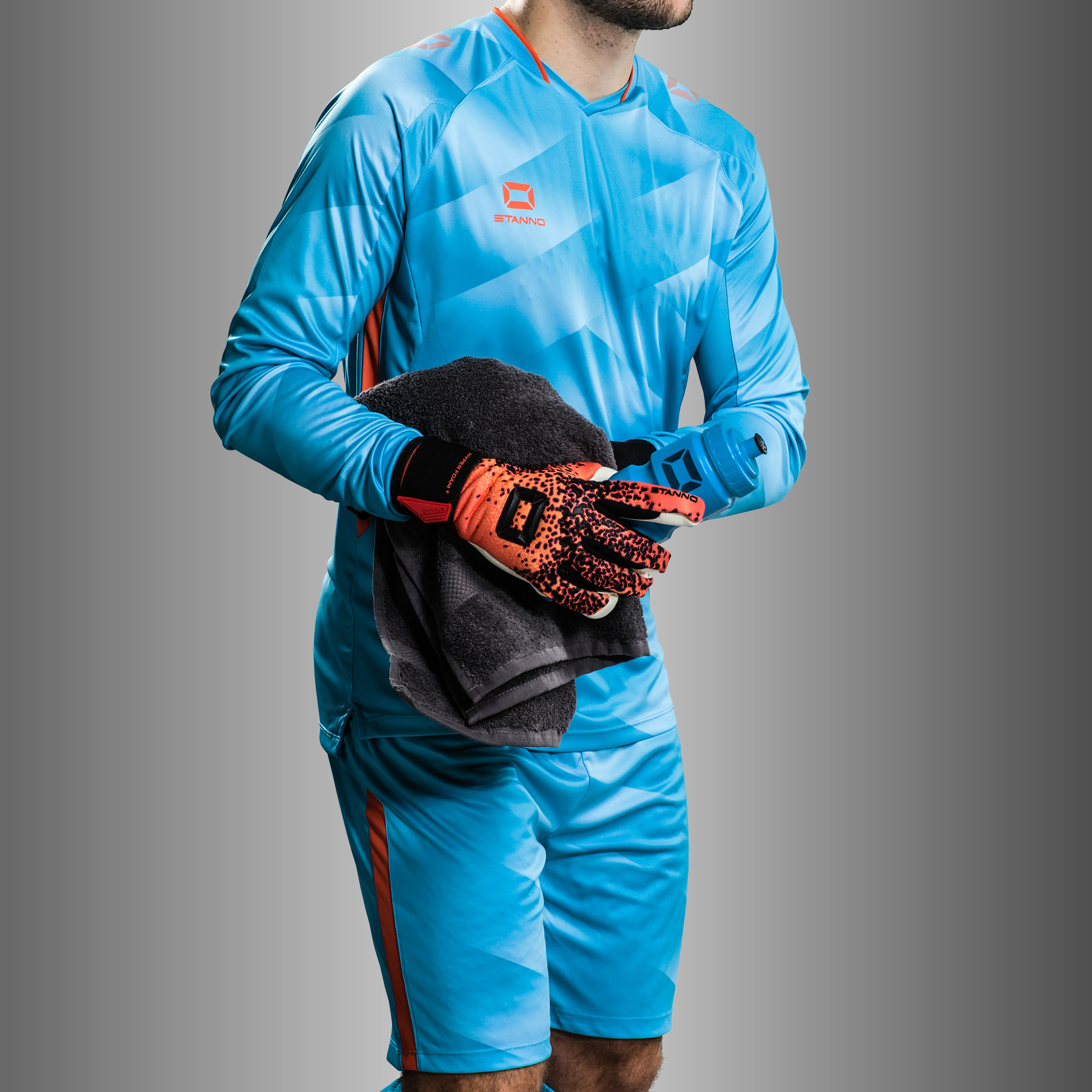 STANNO VIK LONG SLEEVE GOALKEEPER SET BLUE JUNIOR