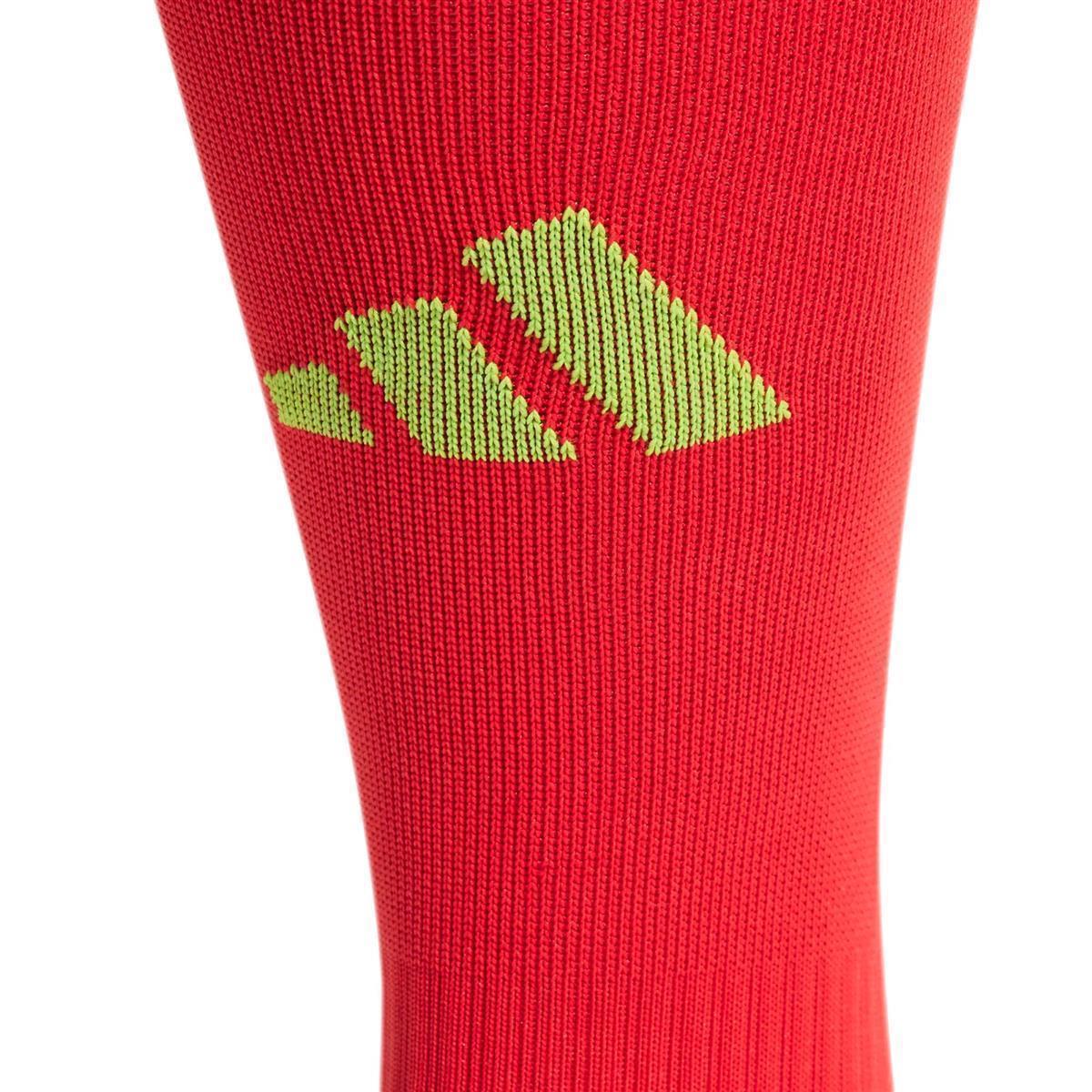 ADIDAS ADI 23 SOCK TEAM CORE RED/TEAM SEMI SOLAR GREEN | L (43-45 ...