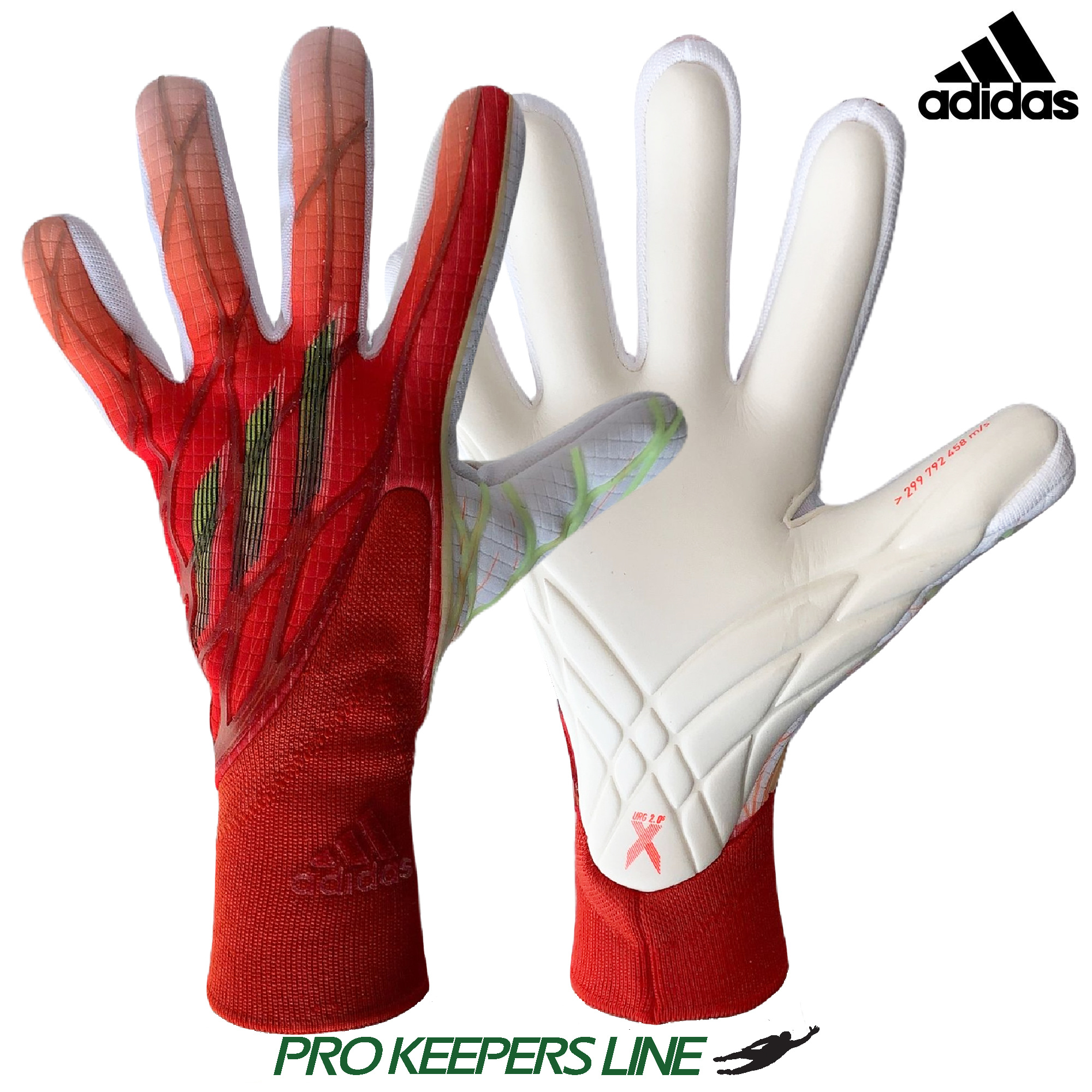 ADIDAS X GL PRO SOLAR RED/WHITE