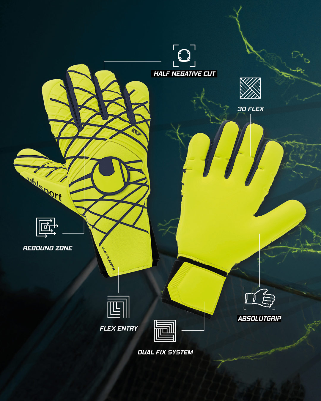UHLSPORT PREDICTION ENERGY ABSOLUTGRIP HN #377