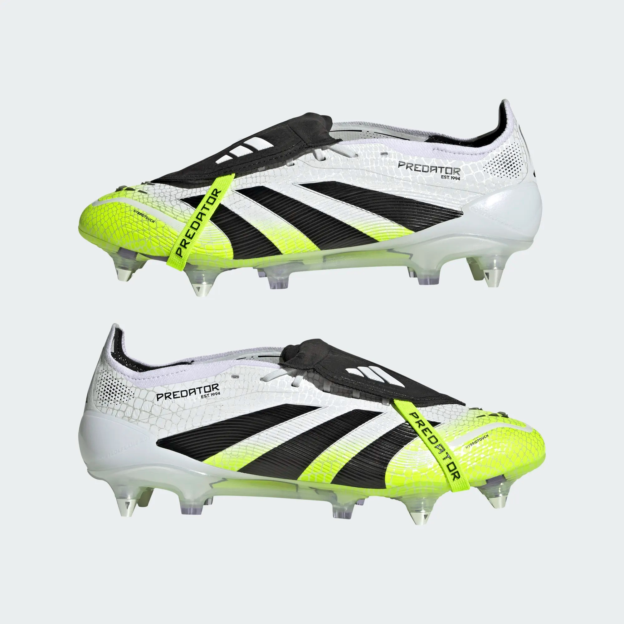 ADIDAS PREDATOR ELITE FT SG WHITE/BLACK/LUCID LEMON ADIDAS PREDATOR ELITE FT SG WHITE/BLACK/LUCID LEMON