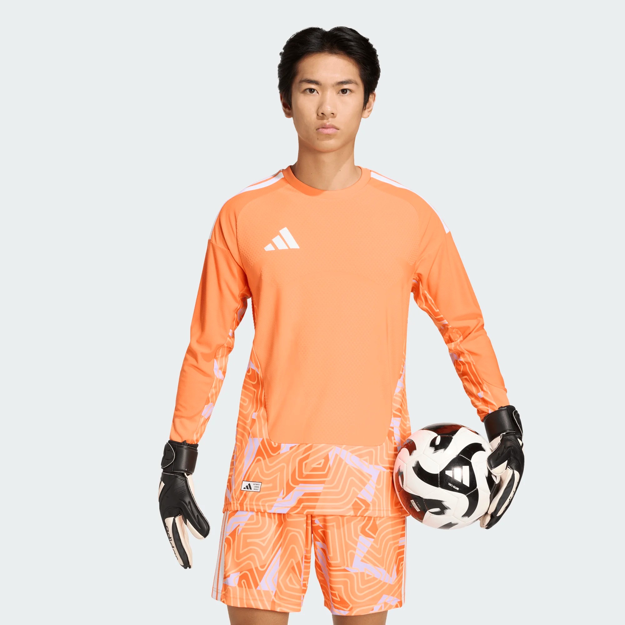 ADIDAS TIRO26 GK JERSEY LS SEMI SOLAR ORANGE AUTHENTIC