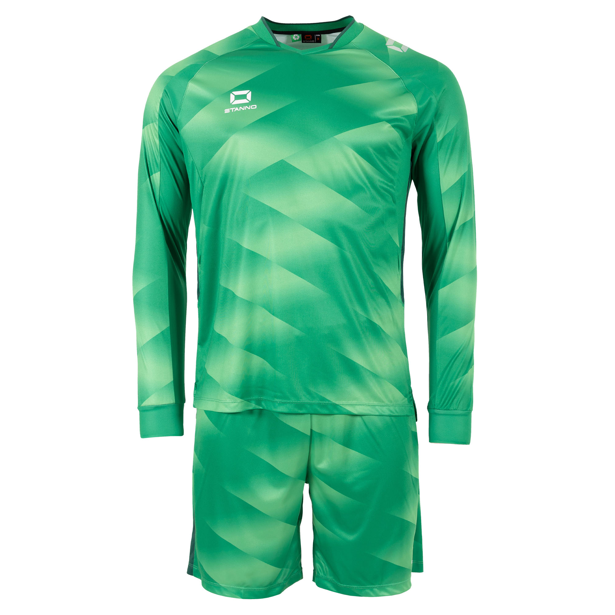 STANNO VIK LONG SLEEVE GOALKEEPER SET GREEN JUNIOR