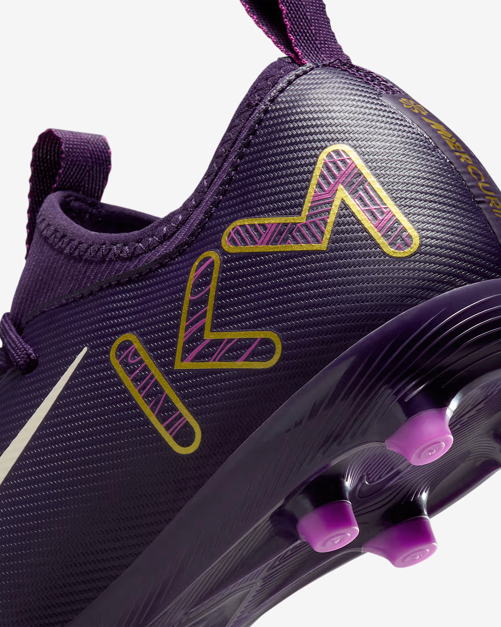 NIKE JR ZOOM VAPOR 16 ACADEMY KM FG/MG GRAND PURPLE
