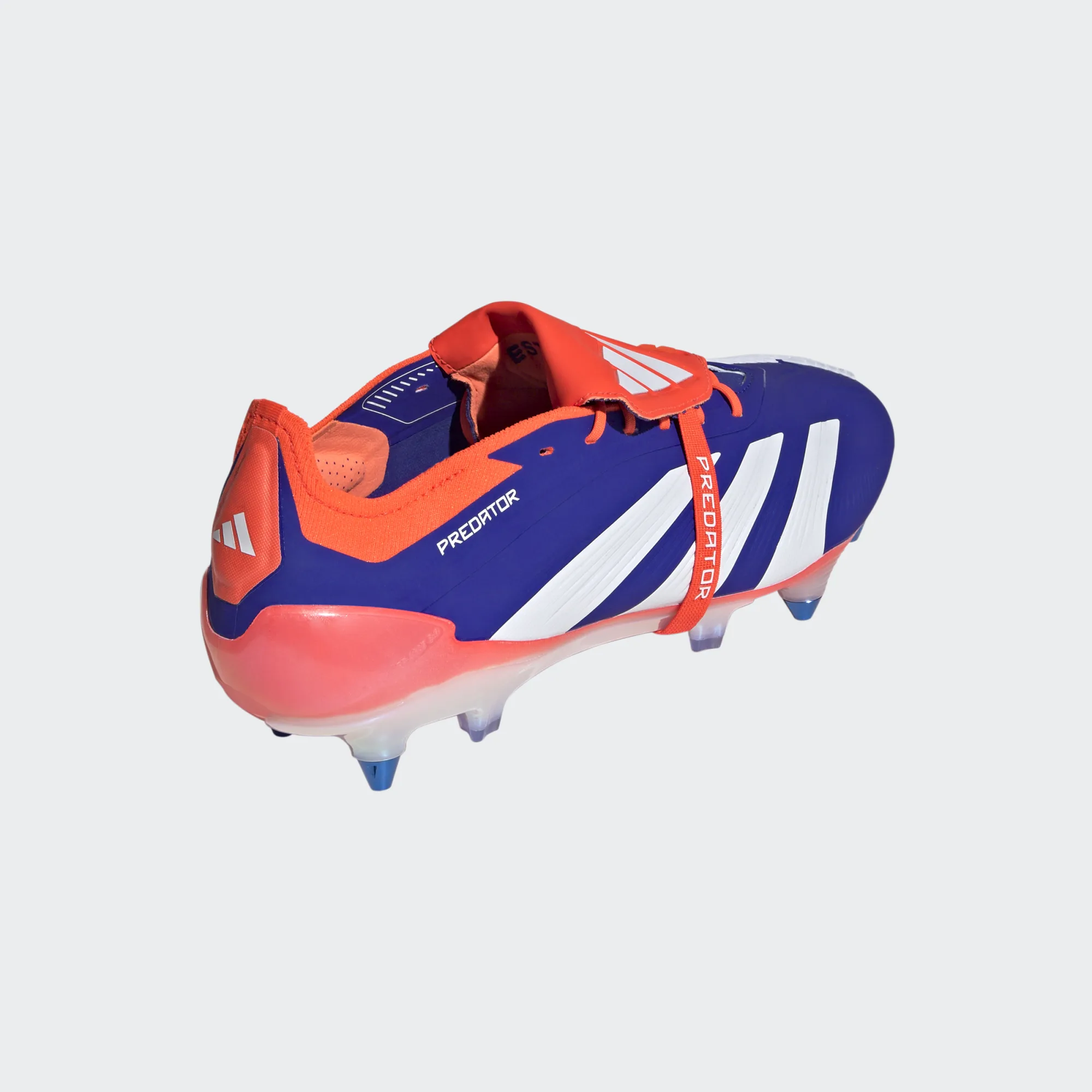 ADIDAS PREDATOR ELITE FT SG LUCID BLUE/WHITE/SOLAR RED | UK 7.5